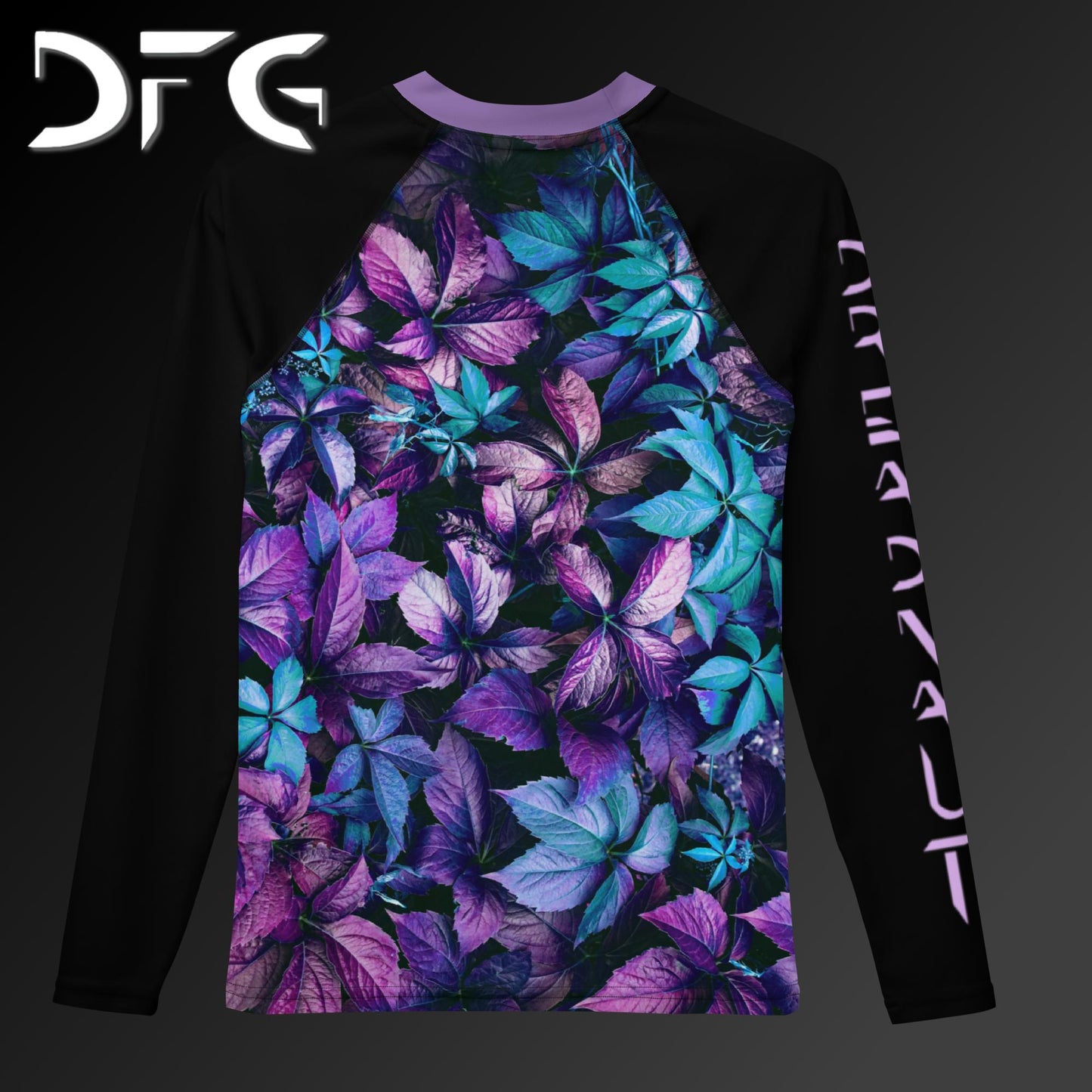 Youth Floral Long-Sleeved Rash Guard