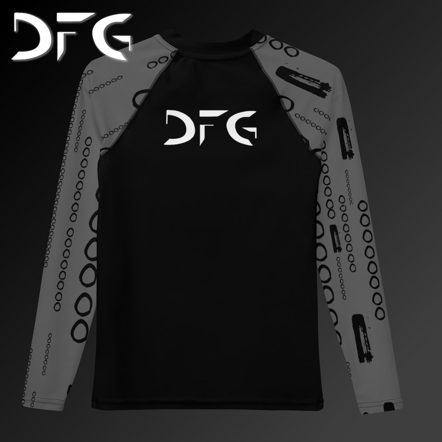Youth Grey OI Long-Sleeved Rash Guard