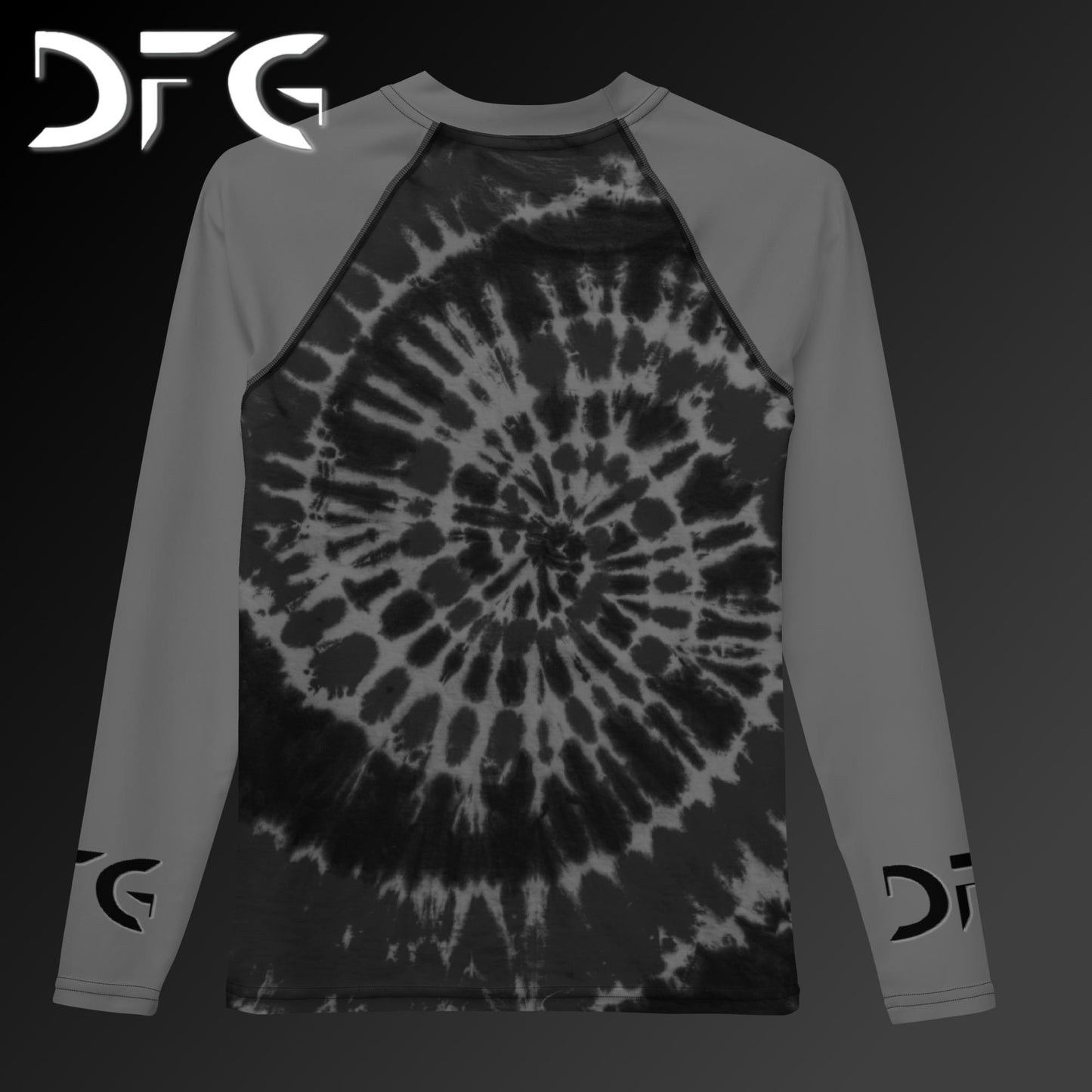 Youth Grey TiDi Long-Sleeved Rash Guard