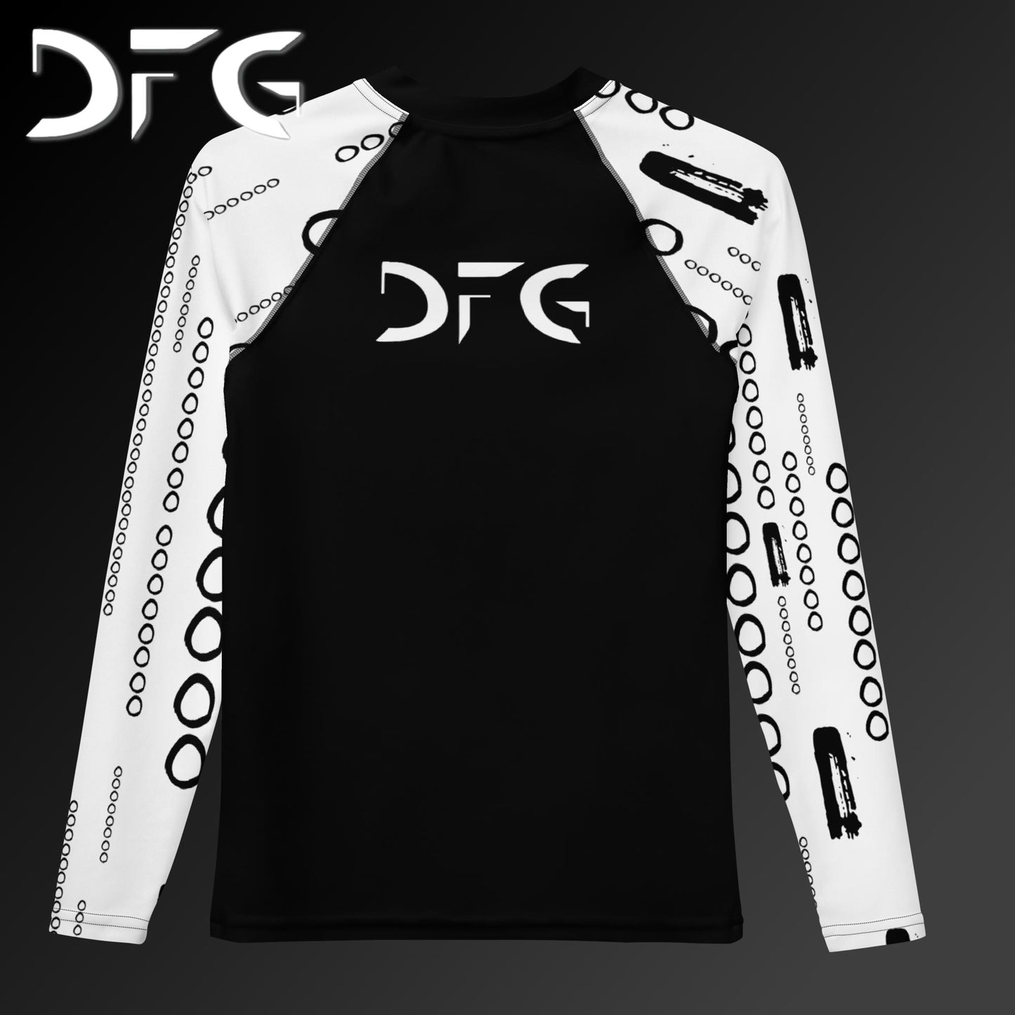 Youth White OI Long-Sleeved Rash Guard