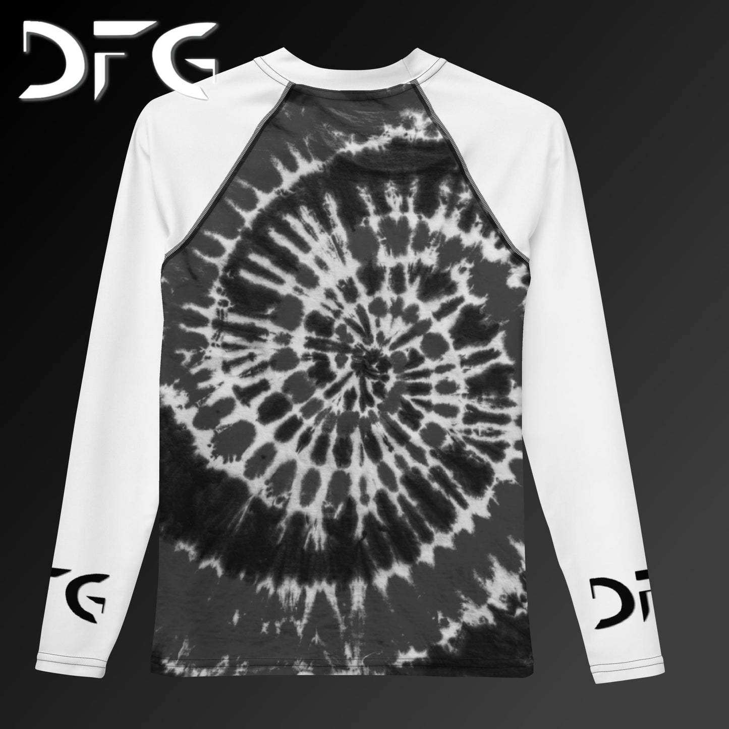 Youth White TiDi Long-Sleeved Rash Guard