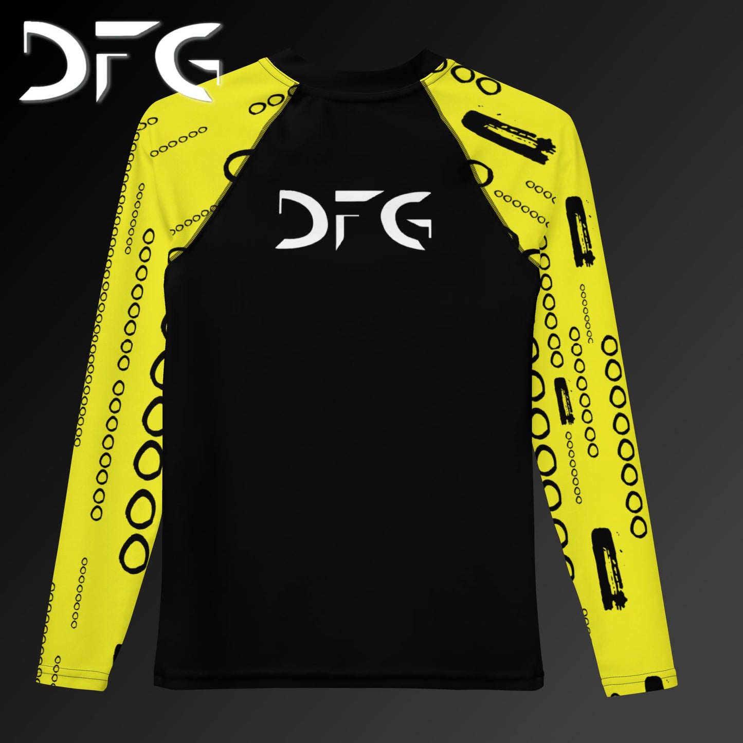 Youth Yellow OI Long-Sleeved Rash Guard