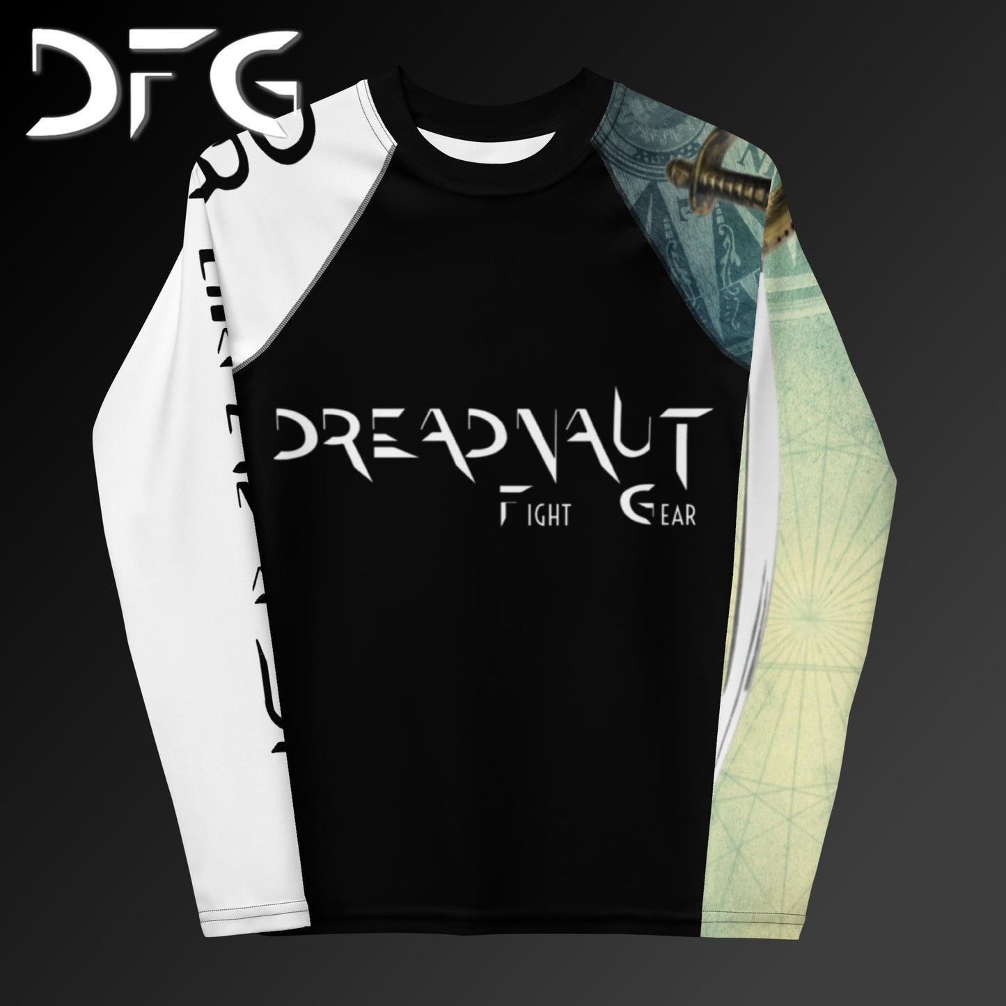 Youth Pirate Long-Sleeved Rash Guard