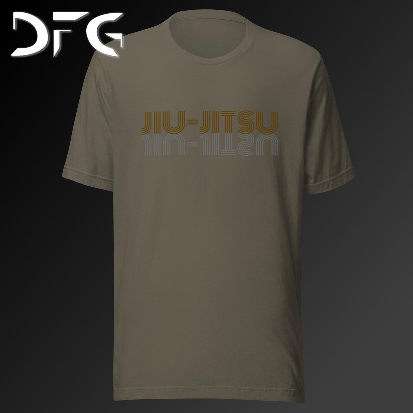 Adult Short-Sleeved T-Shirt BJJ Brown