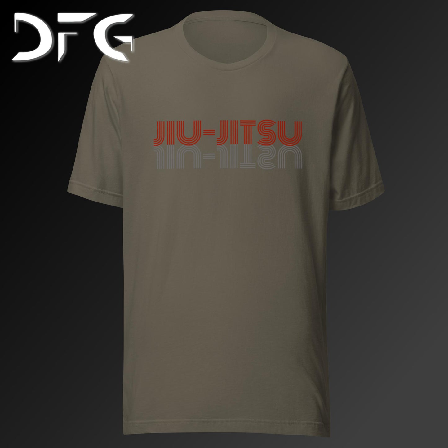 Adult Short-Sleeved T-Shirt BJJ Red