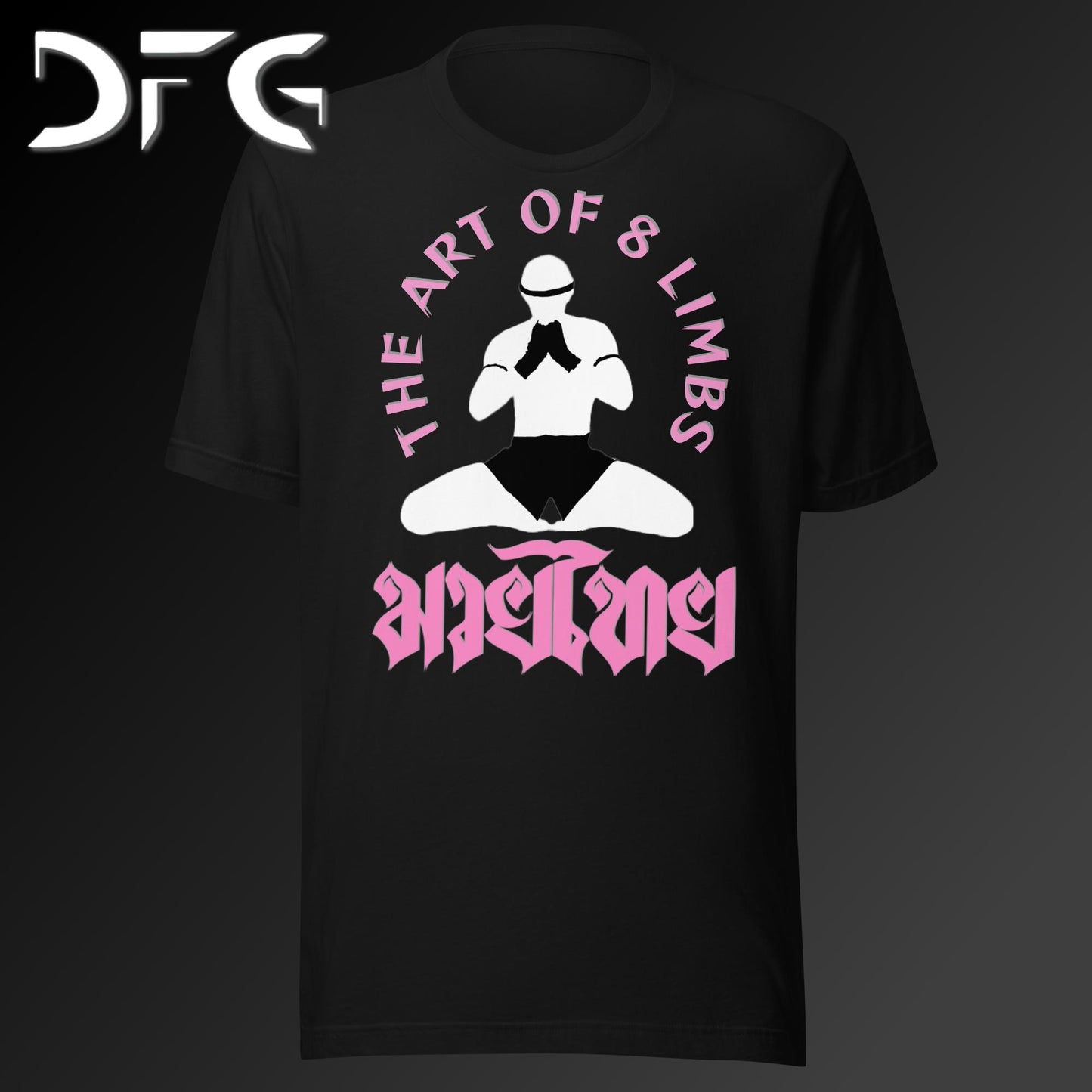 Adult Short-Sleeved T-Shirt Muay Thai Pink