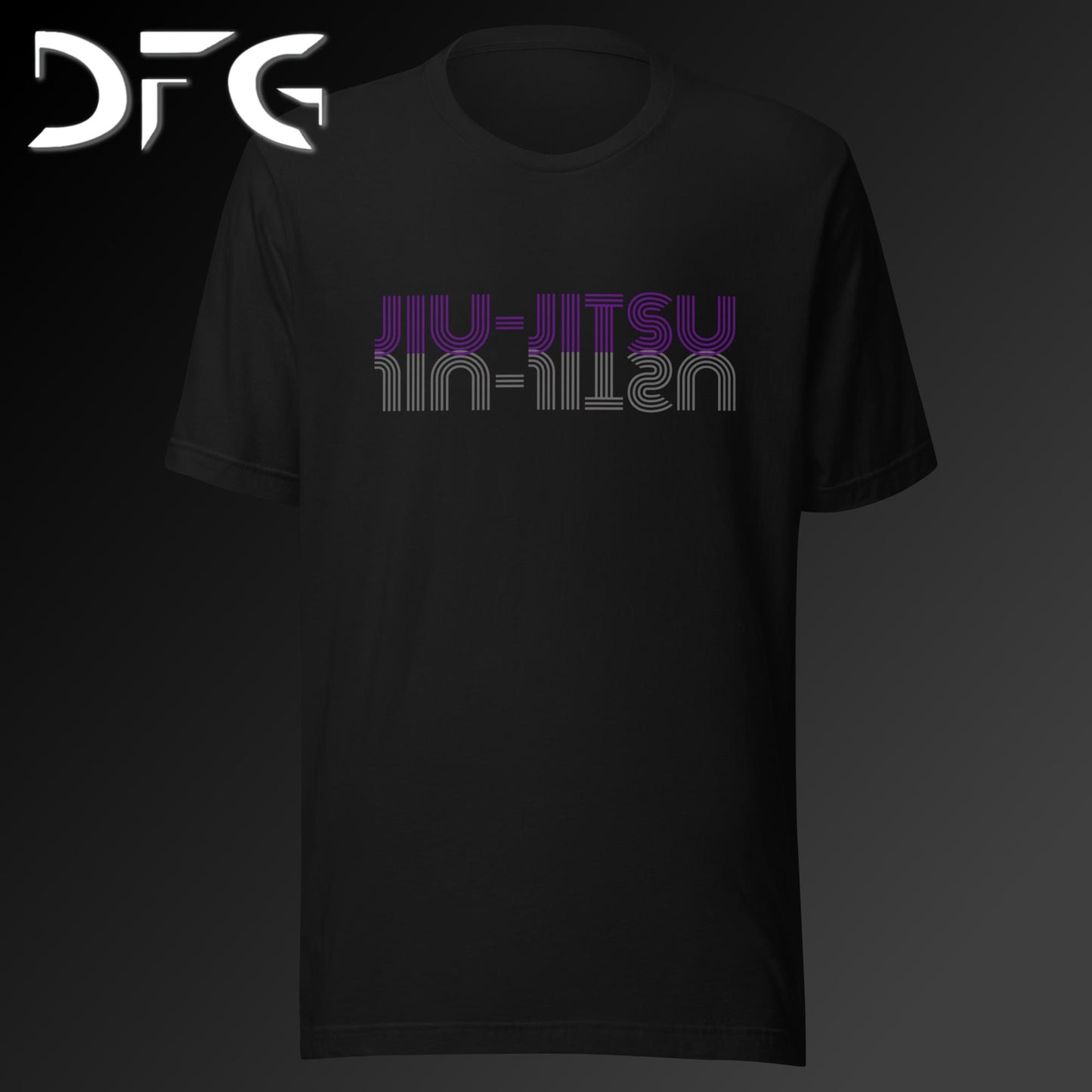 Adult Short-Sleeved T-Shirt BJJ Purple