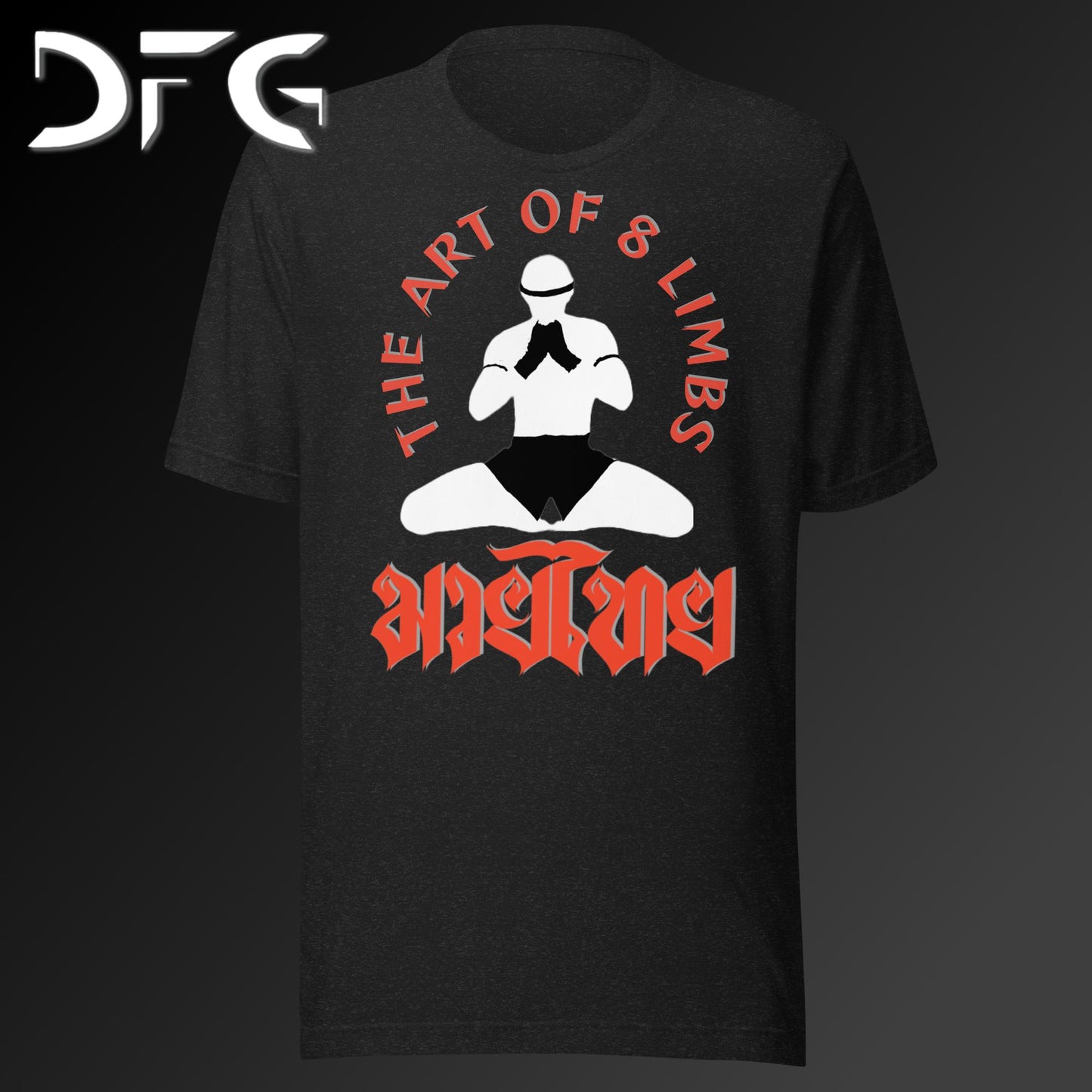 Adult Short-Sleeved T-Shirt Muay Thai Red