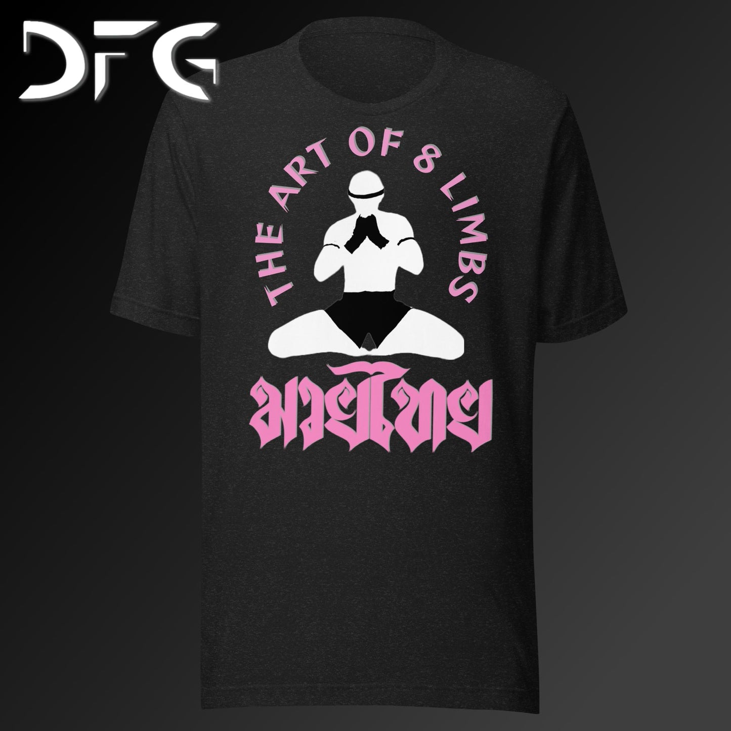 Adult Short-Sleeved T-Shirt Muay Thai Pink