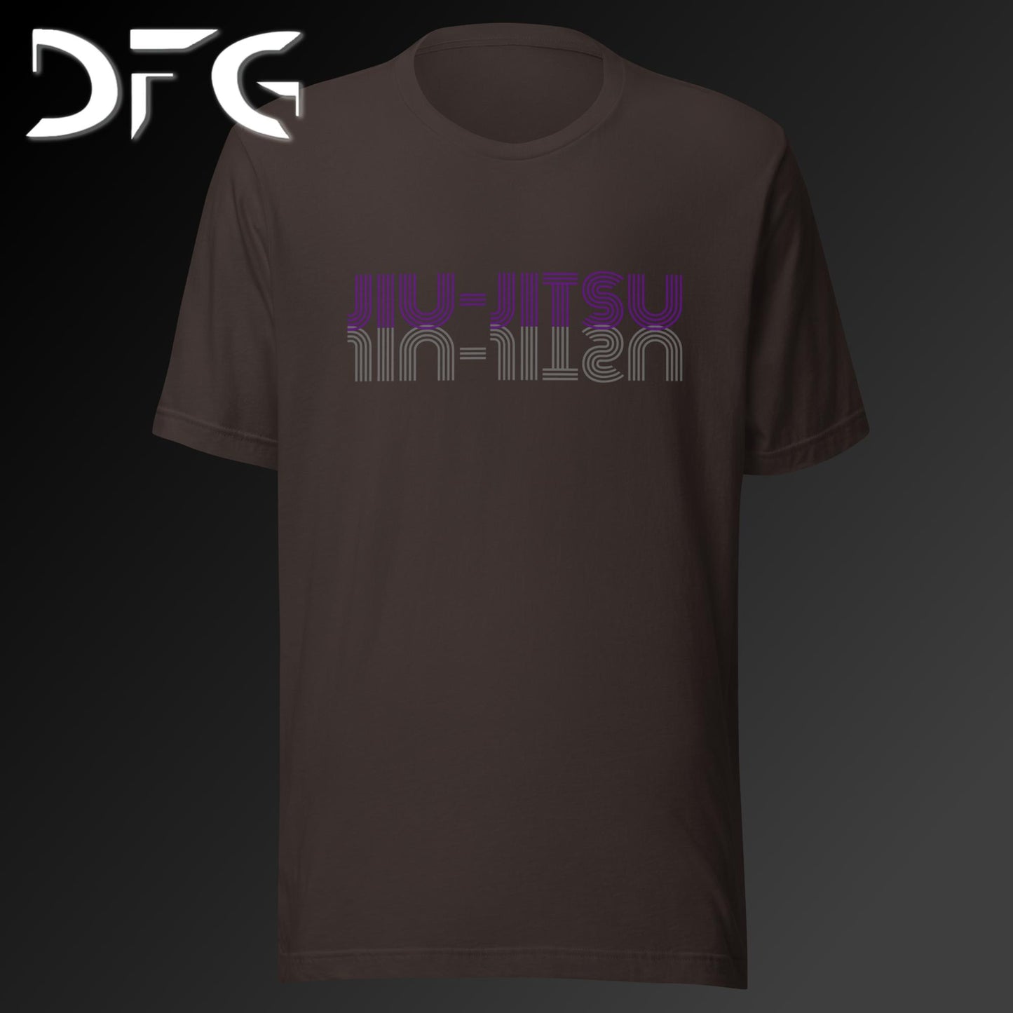 Adult Short-Sleeved T-Shirt BJJ Purple