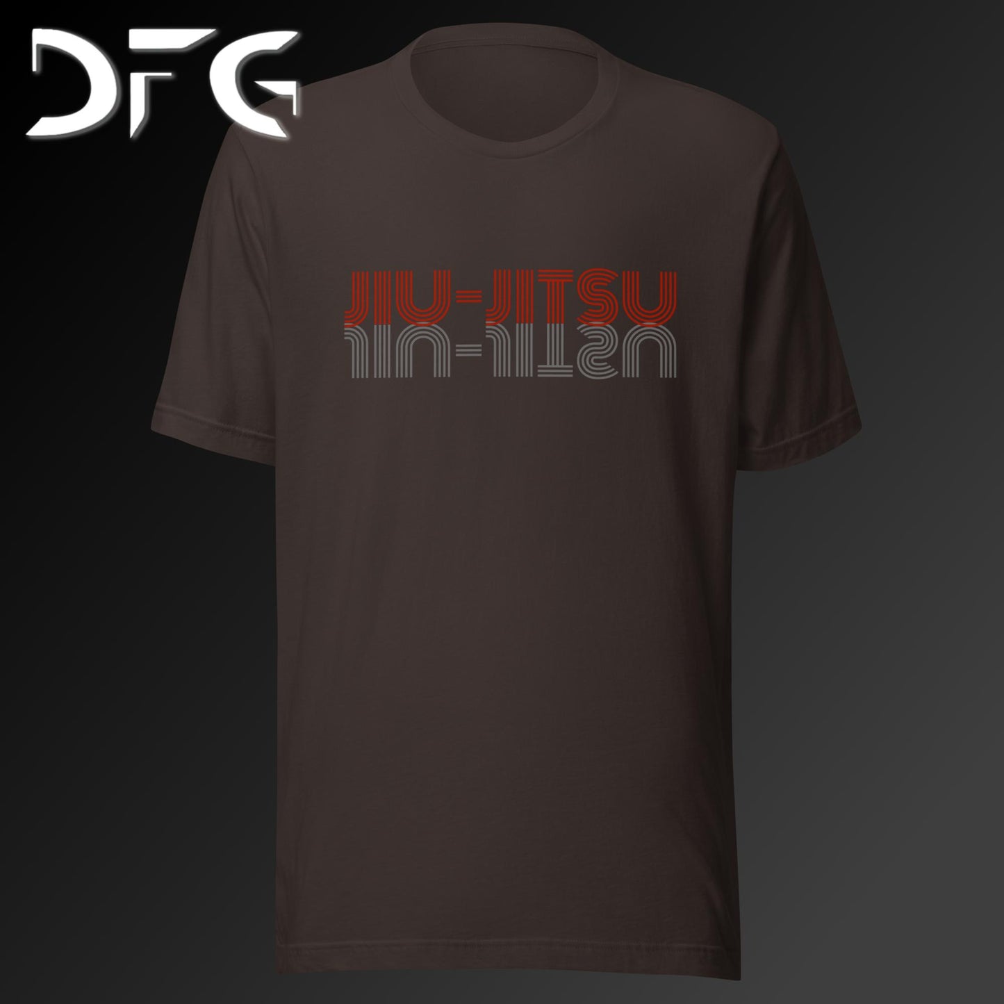Adult Short-Sleeved T-Shirt BJJ Red