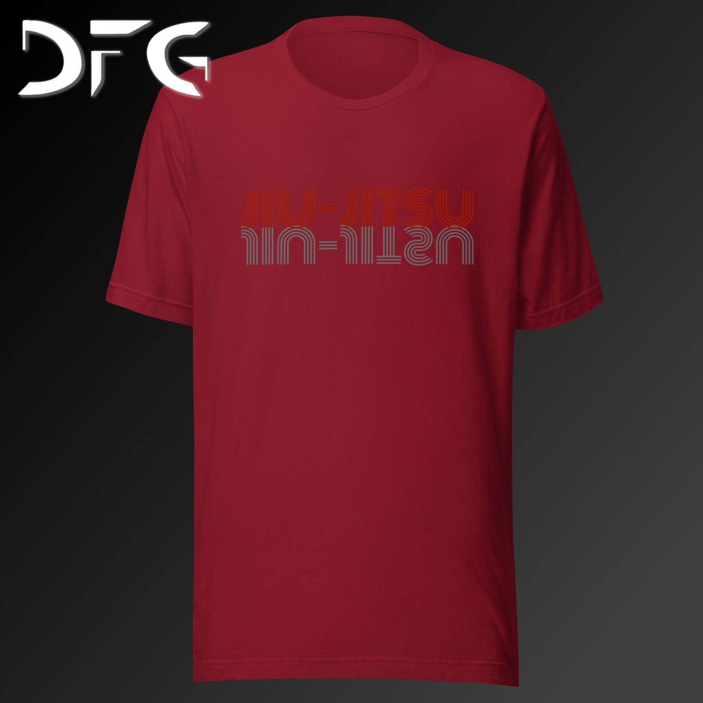 Adult Short-Sleeved T-Shirt BJJ Red