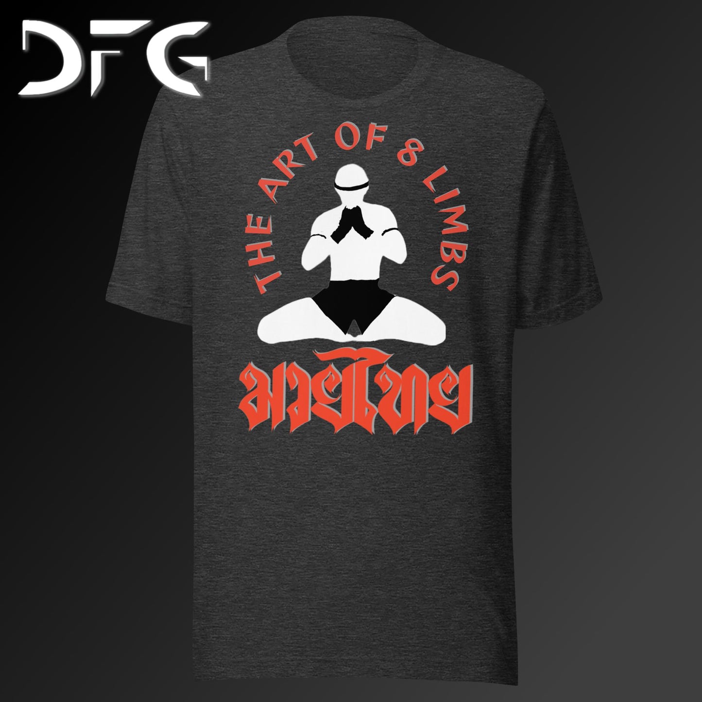 Adult Short-Sleeved T-Shirt Muay Thai Red