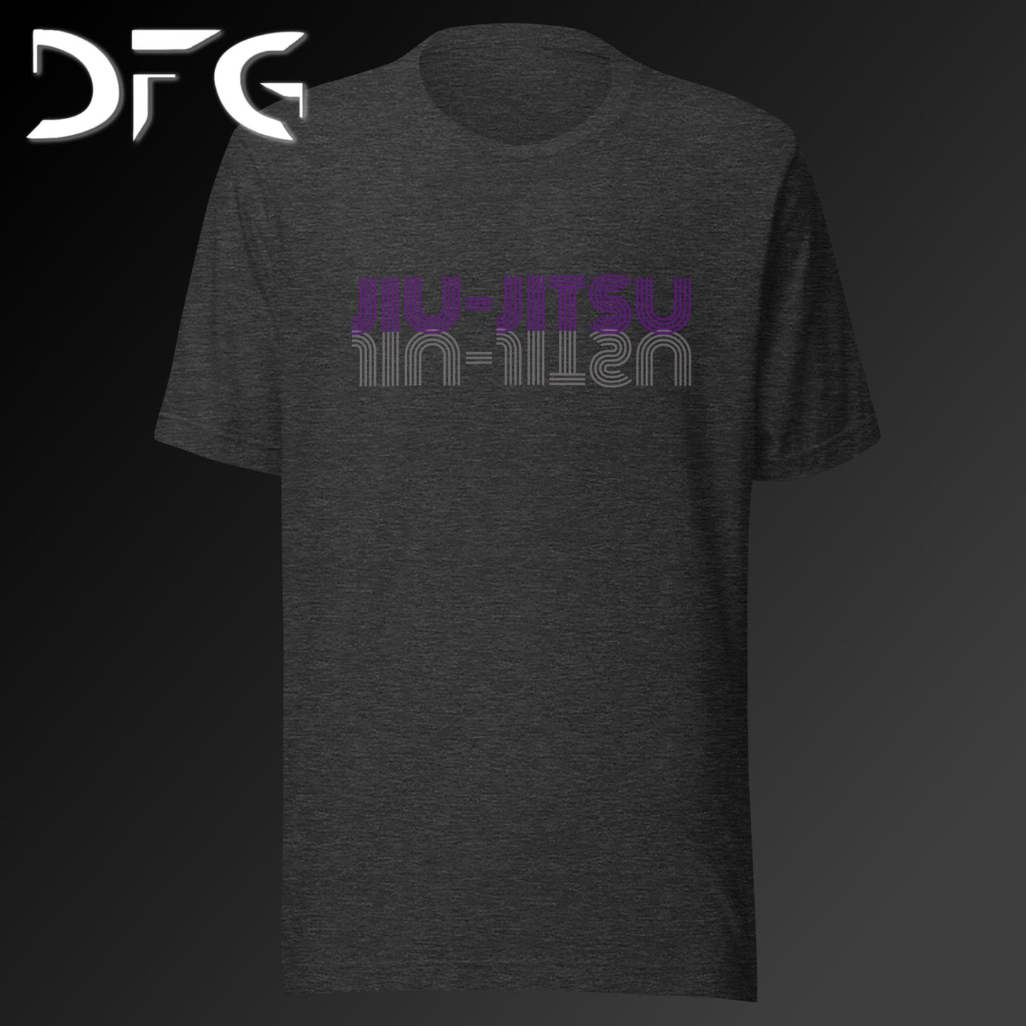 Adult Short-Sleeved T-Shirt BJJ Purple