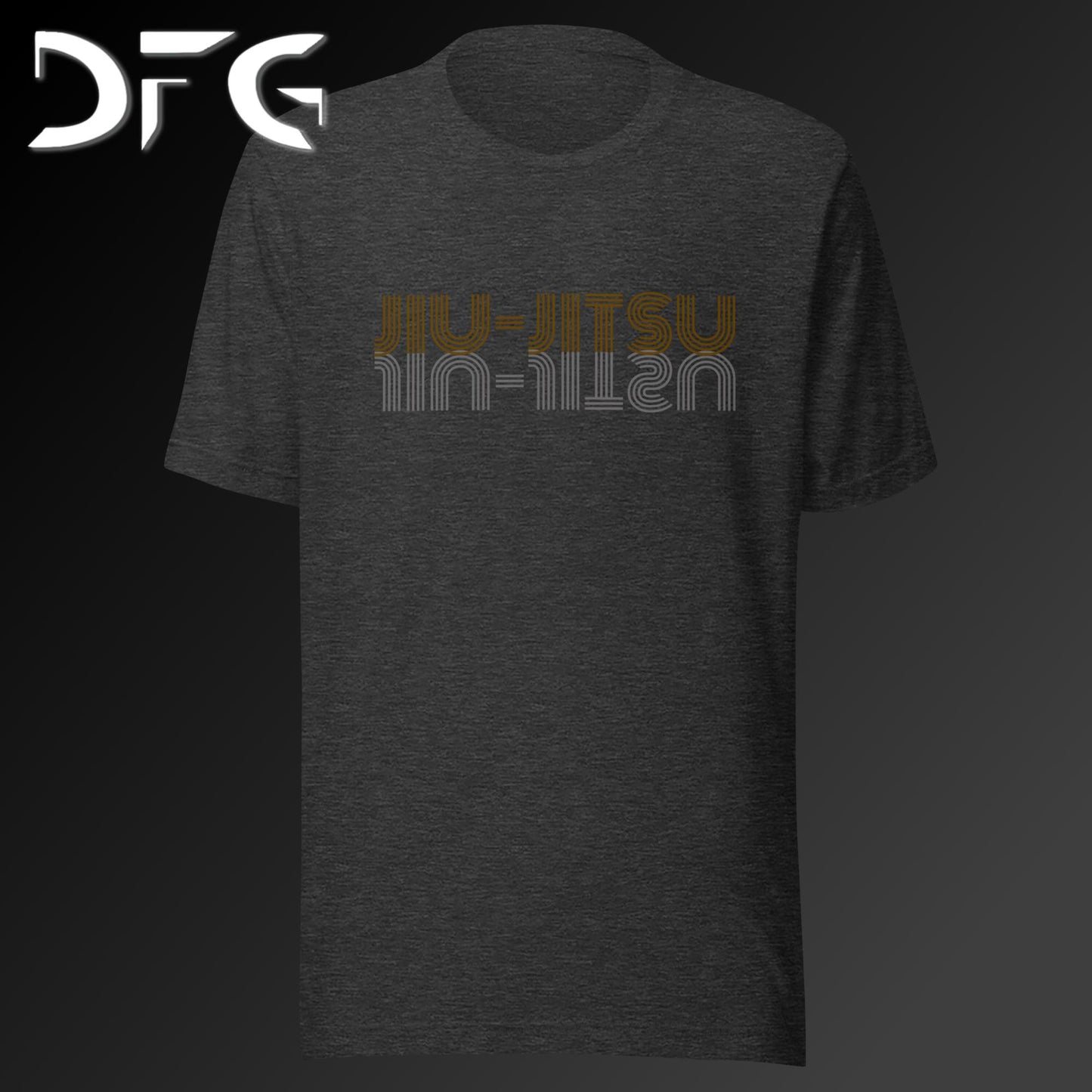 Adult Short-Sleeved T-Shirt BJJ Brown