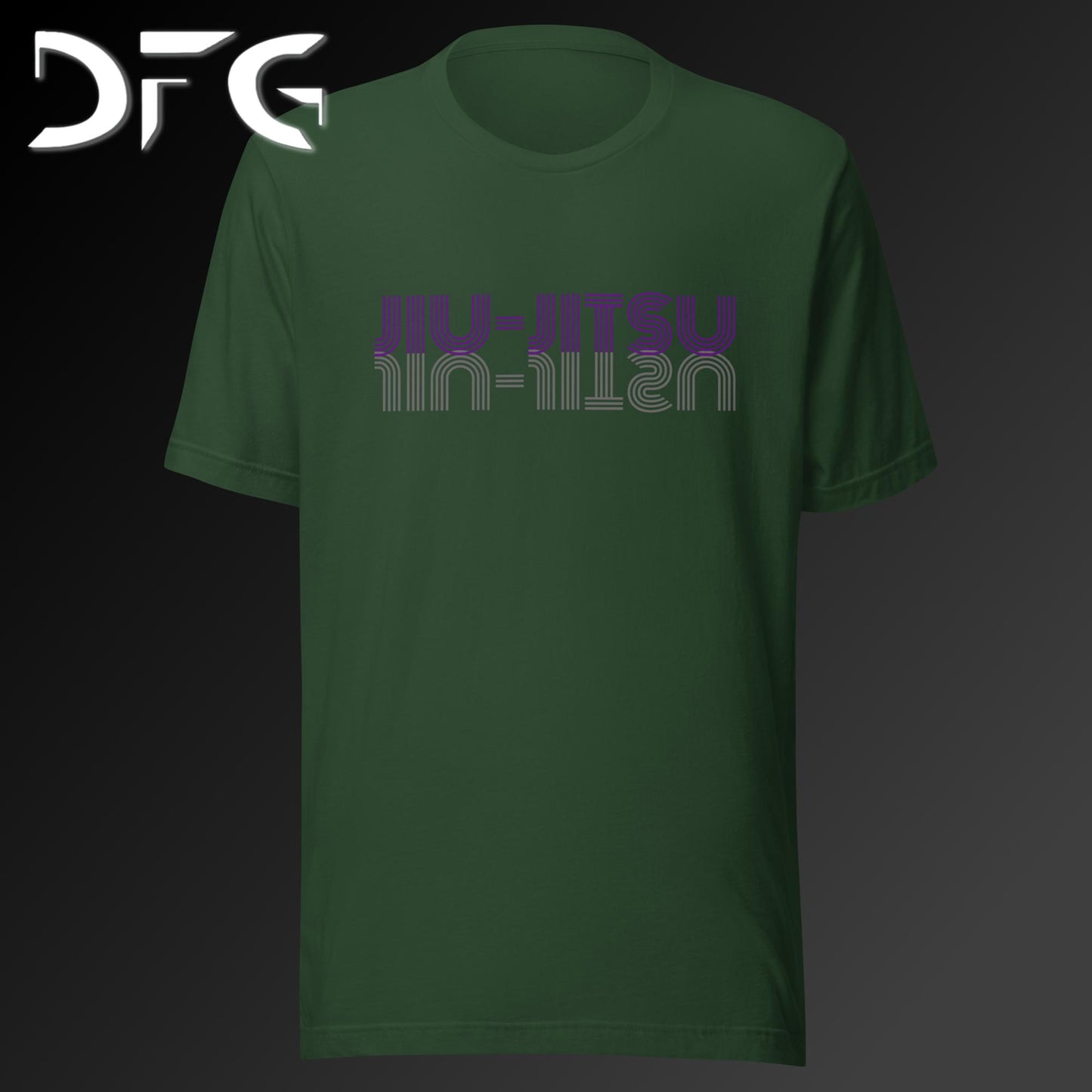 Adult Short-Sleeved T-Shirt BJJ Purple