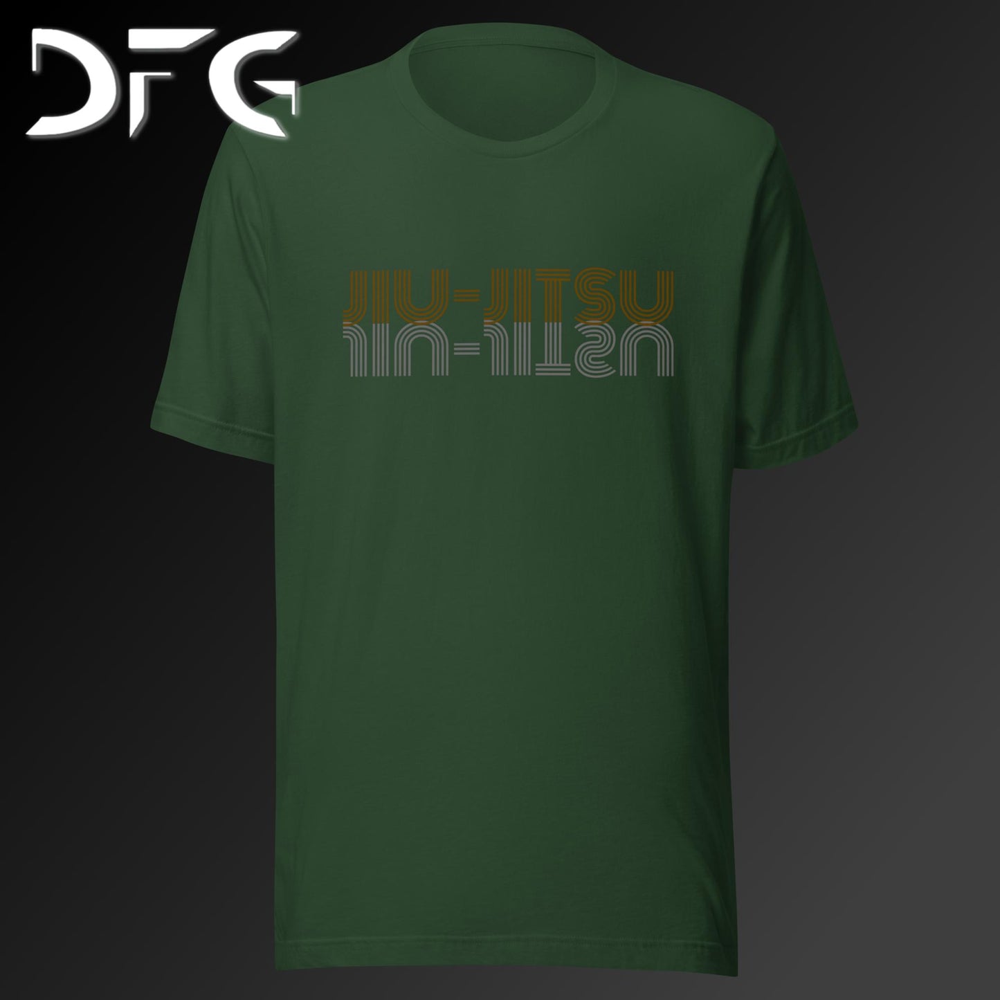 Adult Short-Sleeved T-Shirt BJJ Brown