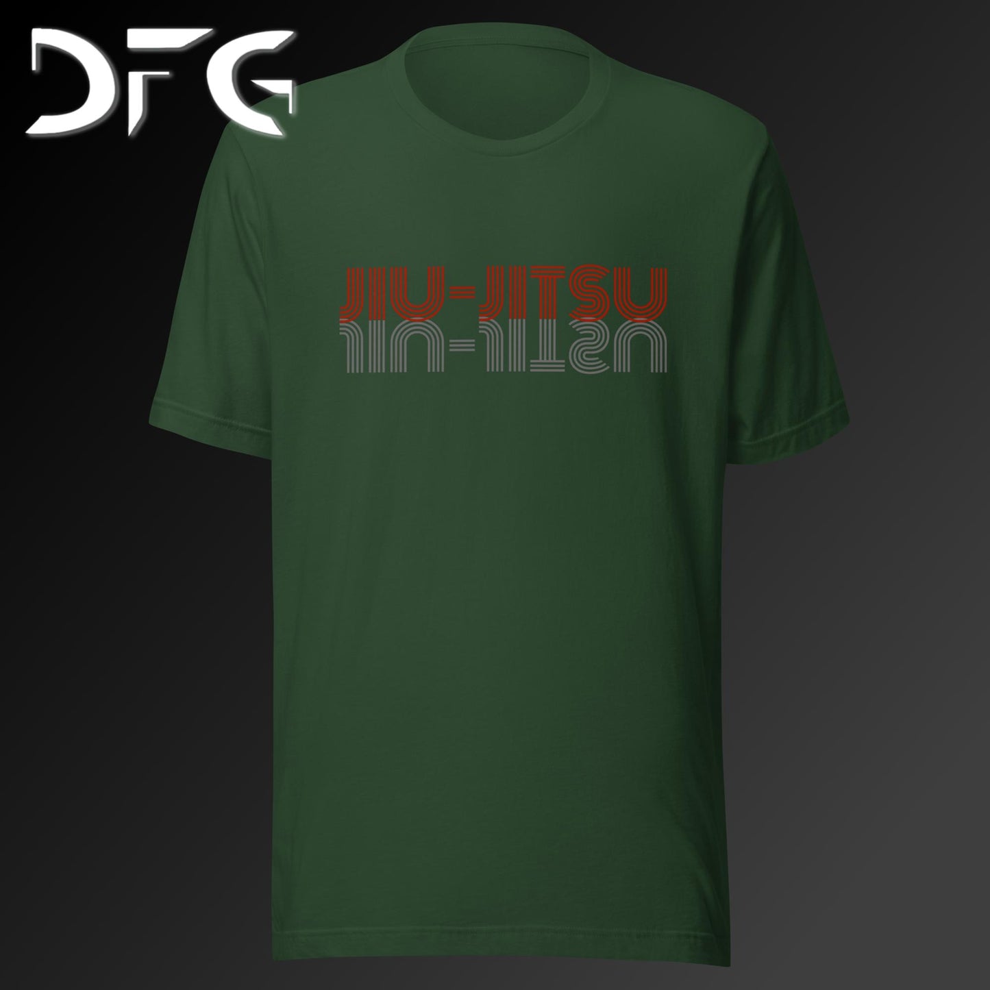 Adult Short-Sleeved T-Shirt BJJ Red