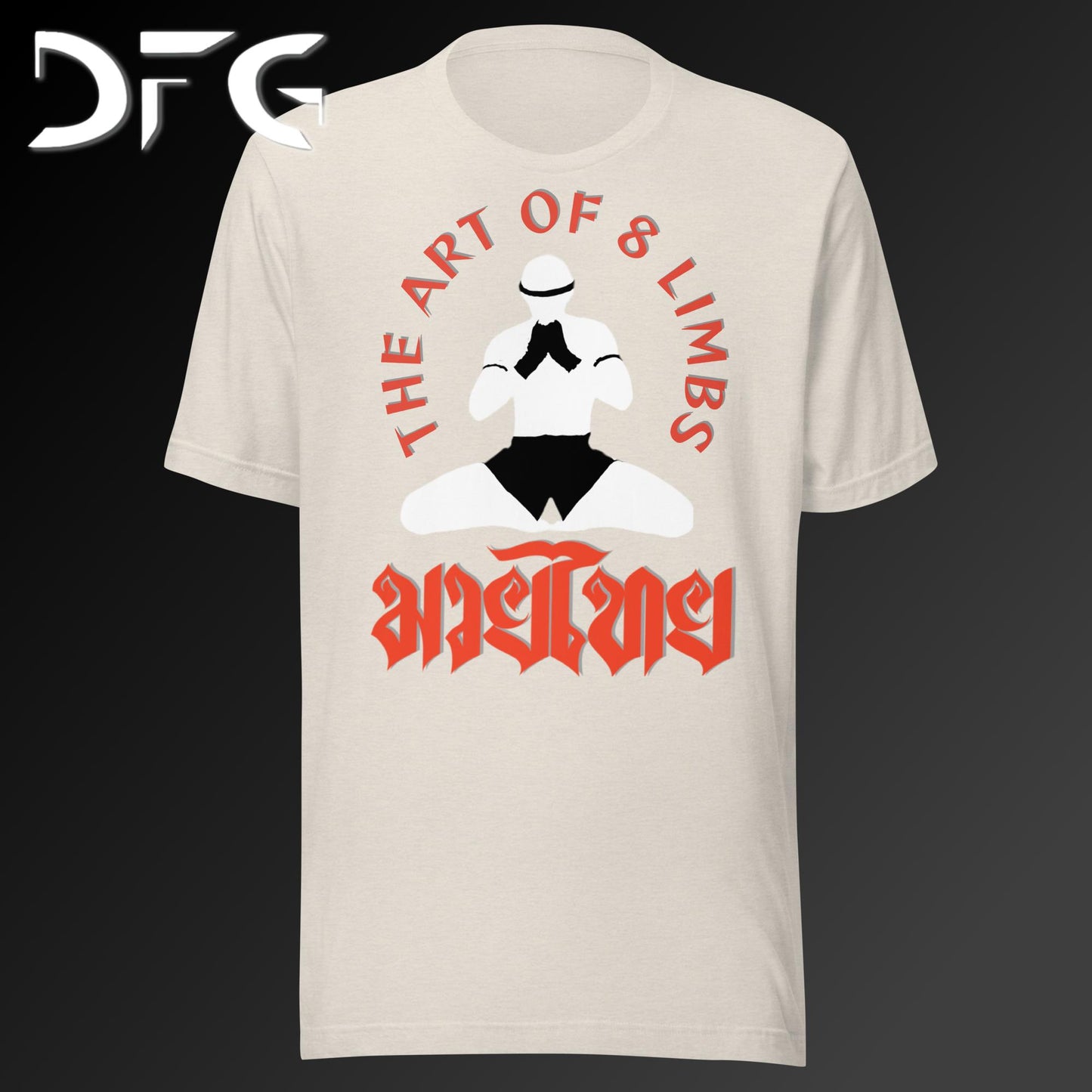 Adult Short-Sleeved T-Shirt Muay Thai Red