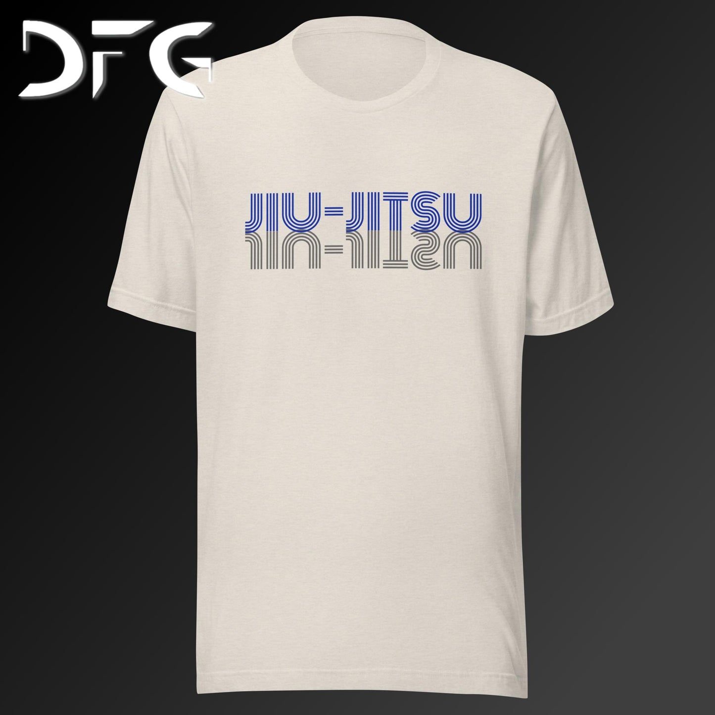 Adult Short-Sleeved T-Shirt BJJ Blue