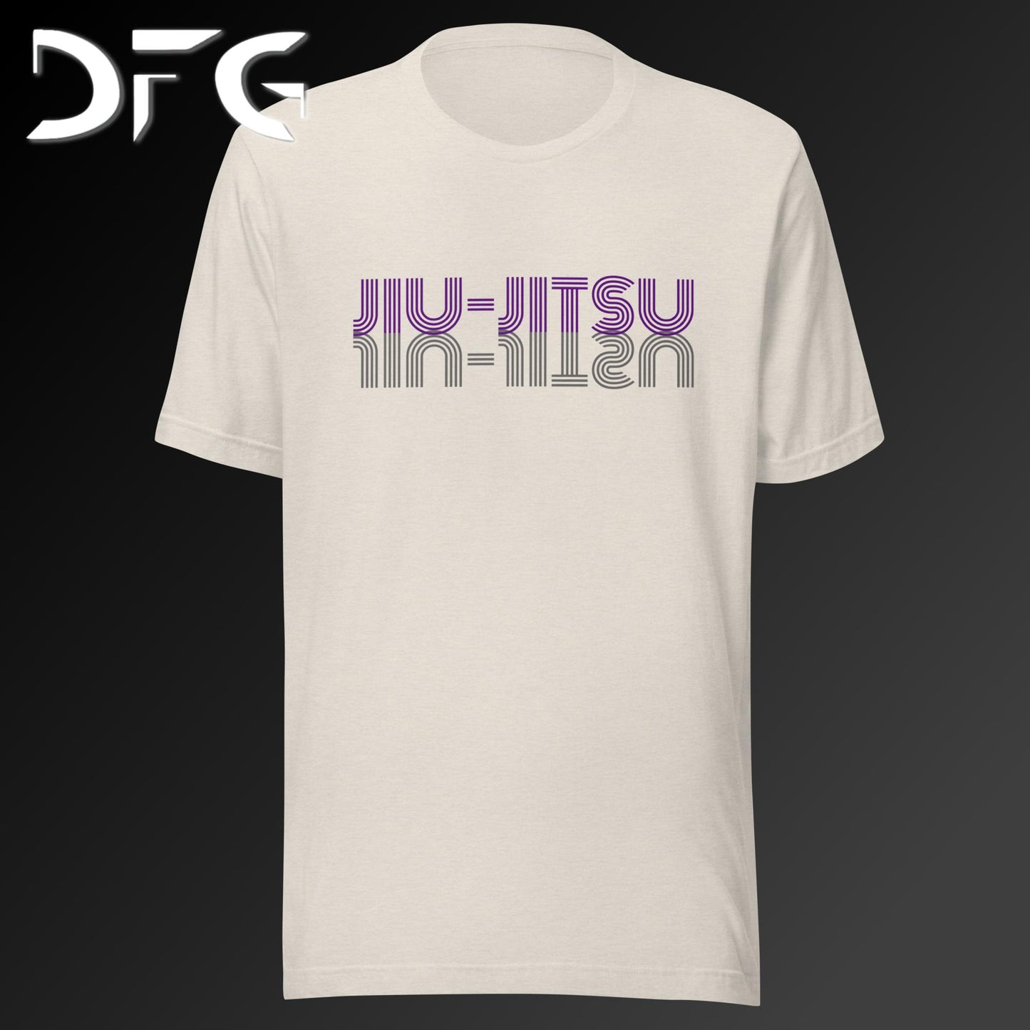 Adult Short-Sleeved T-Shirt BJJ Purple