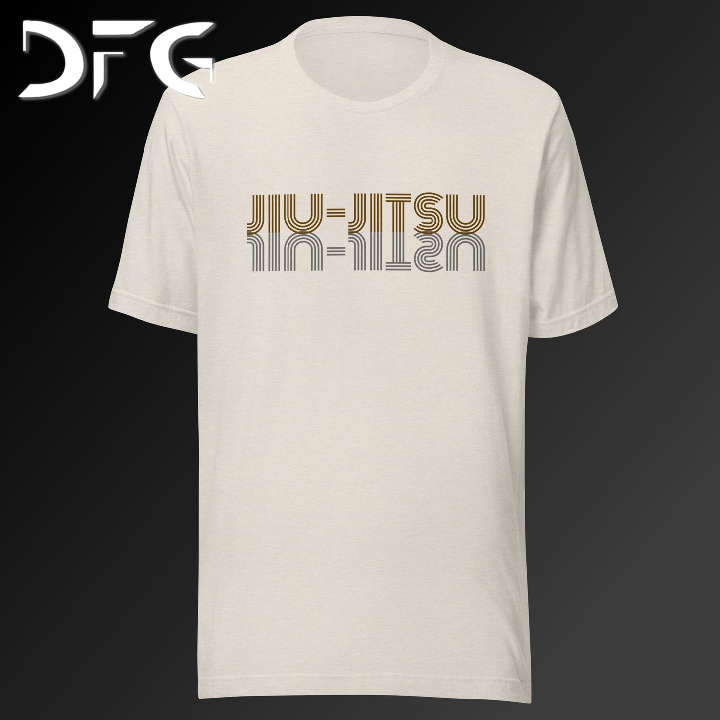Adult Short-Sleeved T-Shirt BJJ Brown
