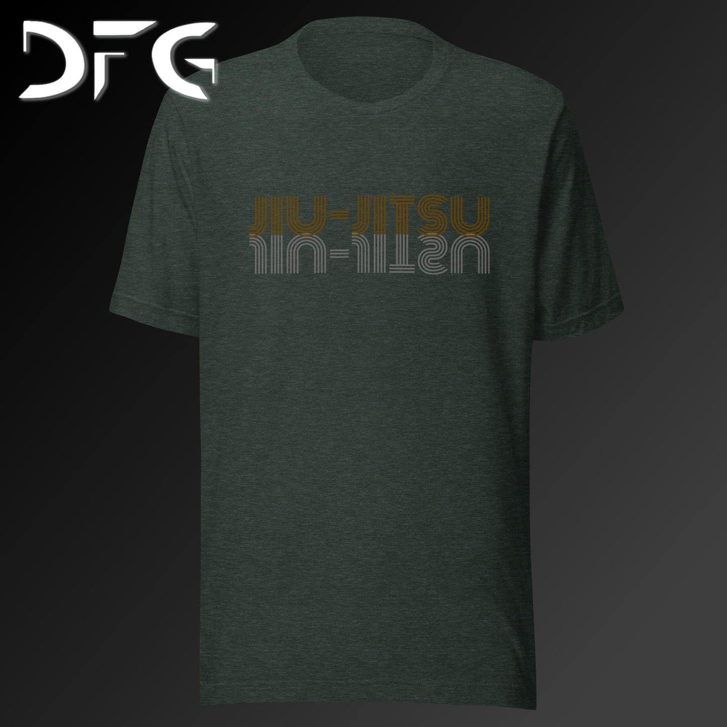 Adult Short-Sleeved T-Shirt BJJ Brown