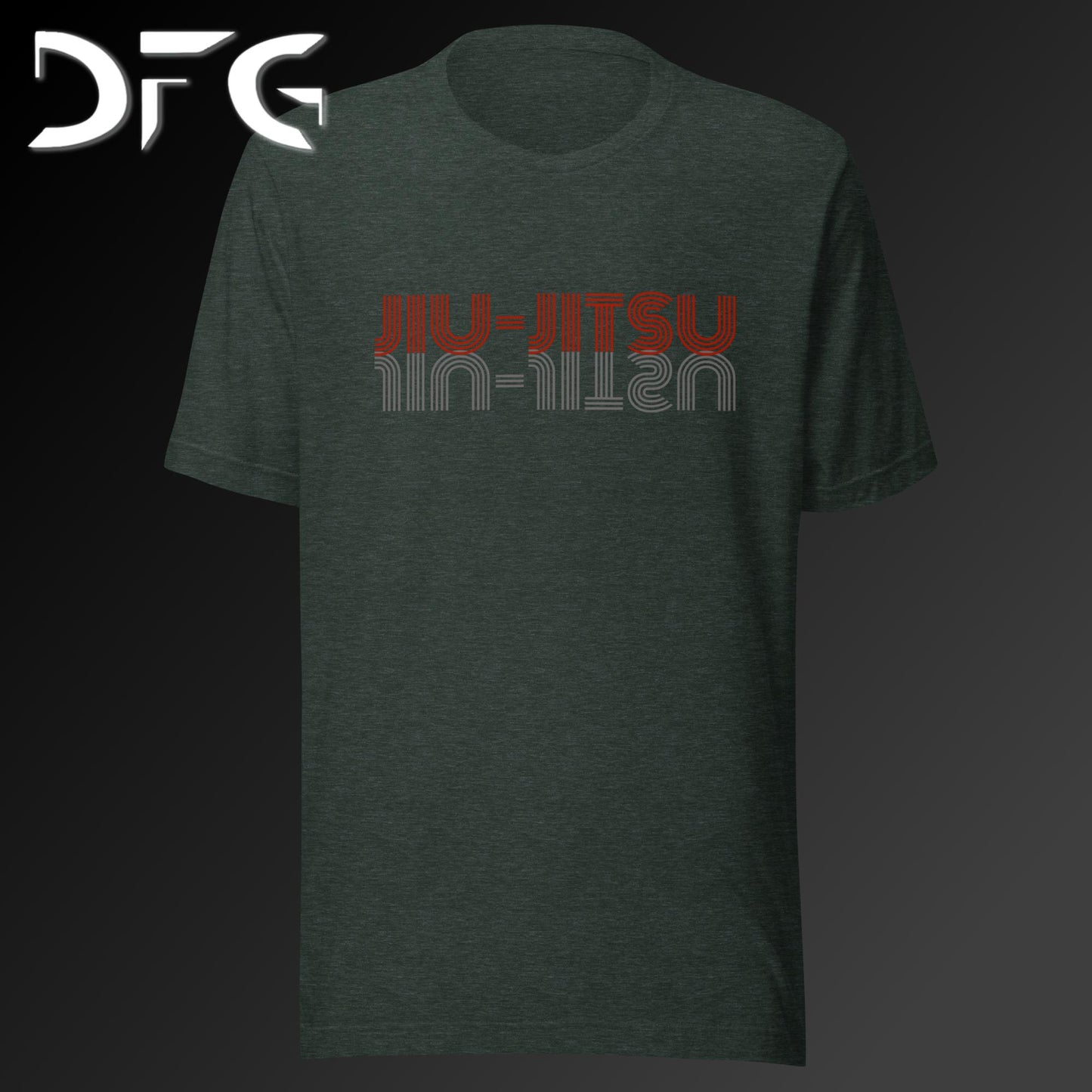 Adult Short-Sleeved T-Shirt BJJ Red