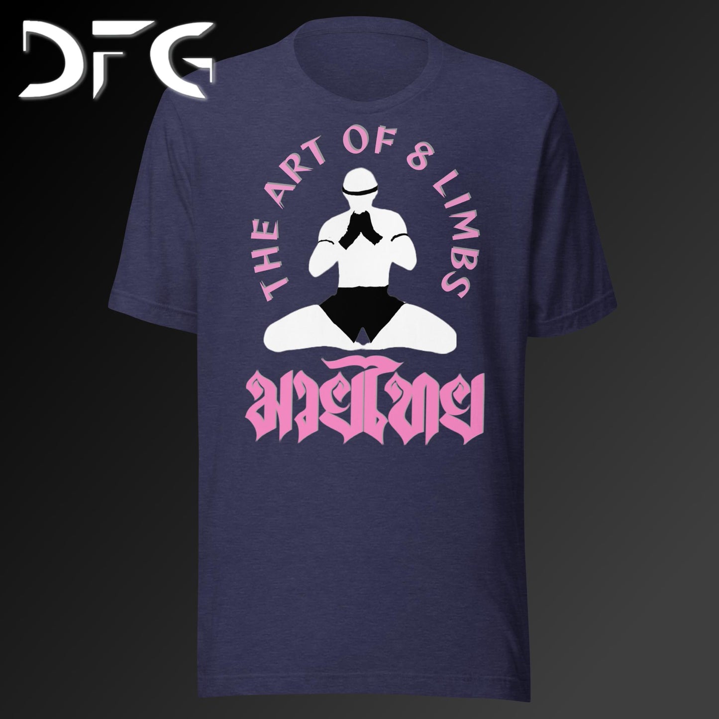 Adult Short-Sleeved T-Shirt Muay Thai Pink
