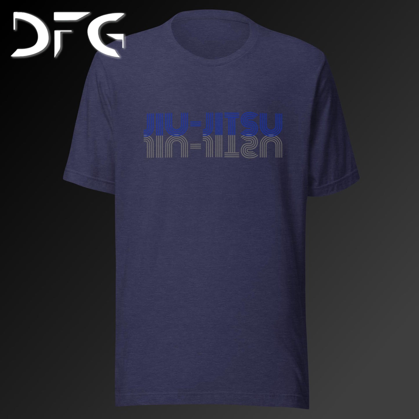 Adult Short-Sleeved T-Shirt BJJ Blue