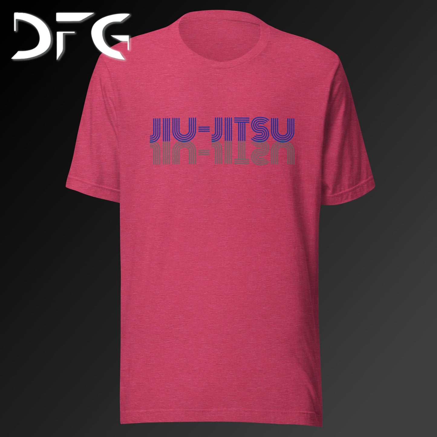 Adult Short-Sleeved T-Shirt BJJ Blue