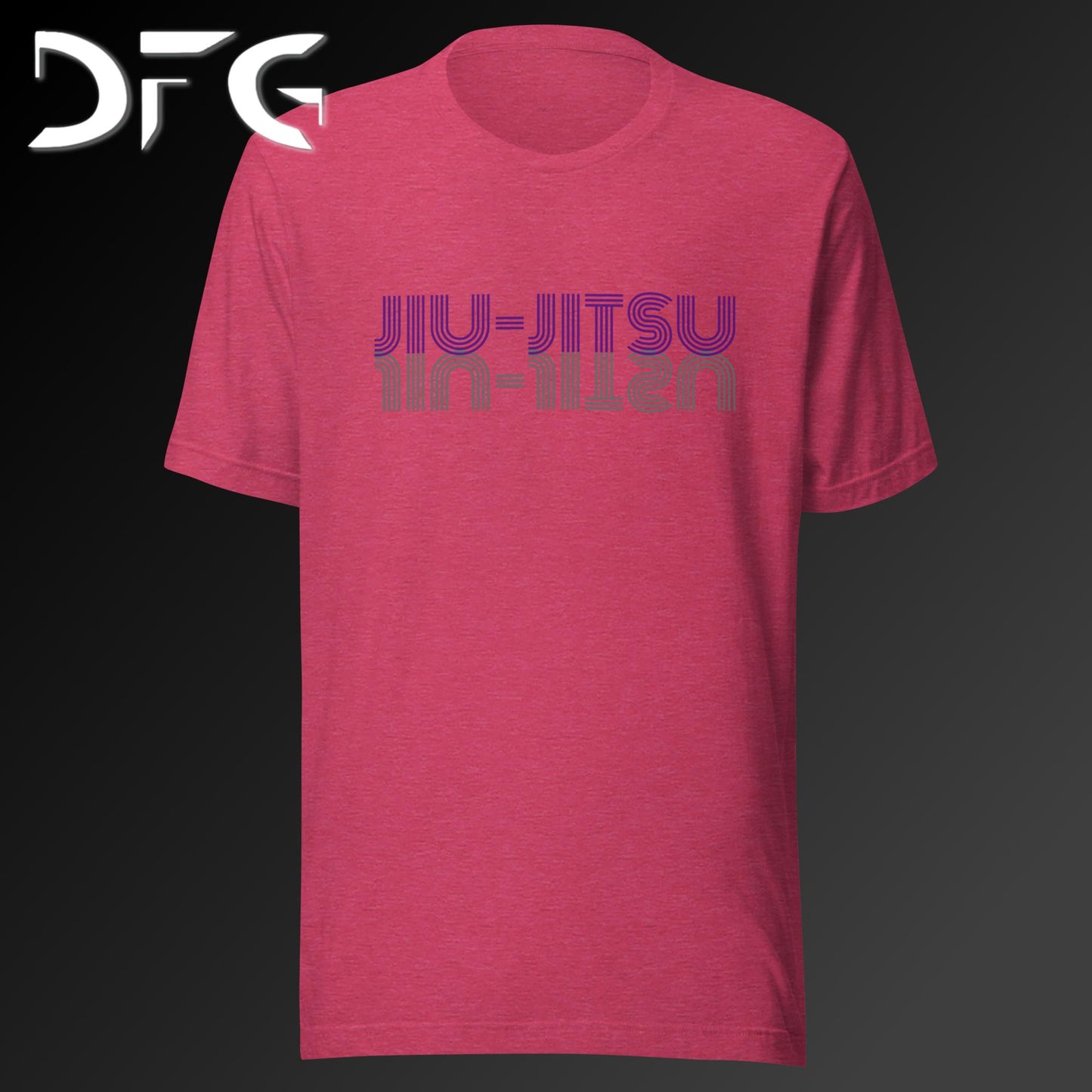 Adult Short-Sleeved T-Shirt BJJ Purple