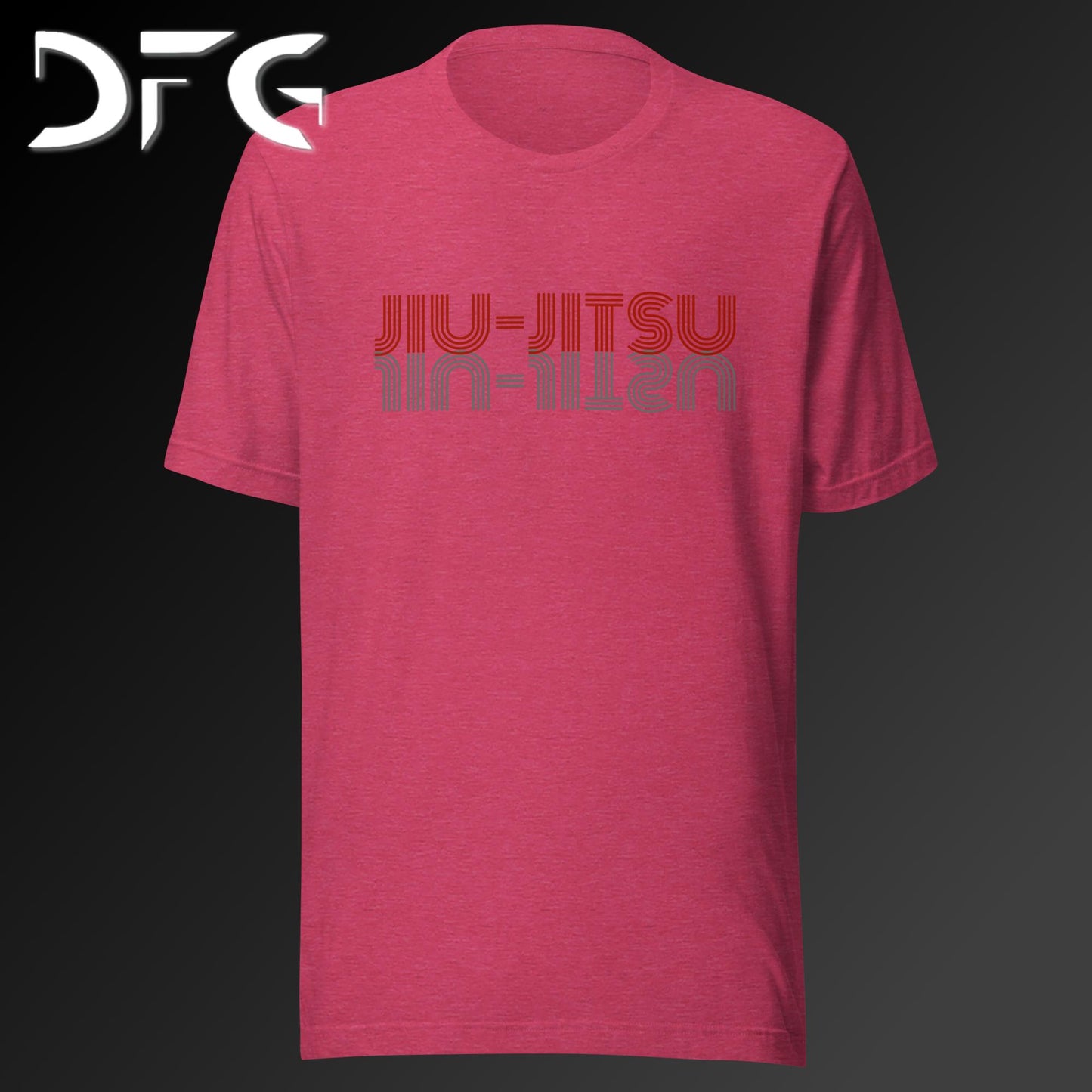 Adult Short-Sleeved T-Shirt BJJ Red
