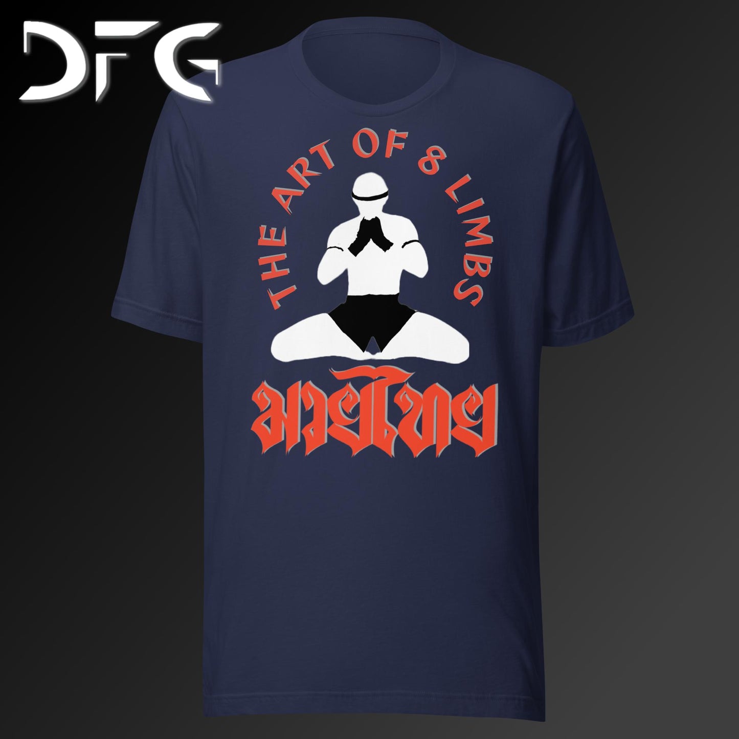 Adult Short-Sleeved T-Shirt Muay Thai Red
