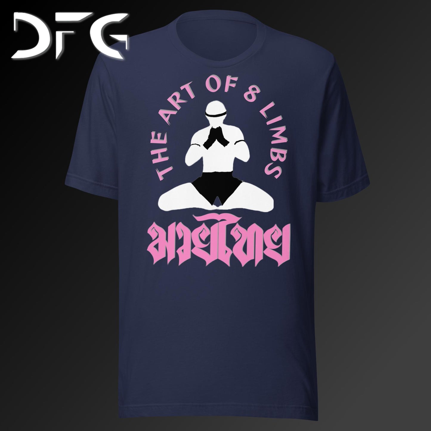 Adult Short-Sleeved T-Shirt Muay Thai Pink