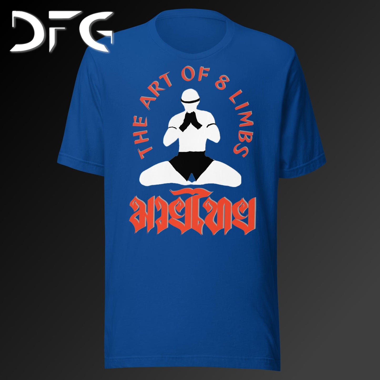 Adult Short-Sleeved T-Shirt Muay Thai Red