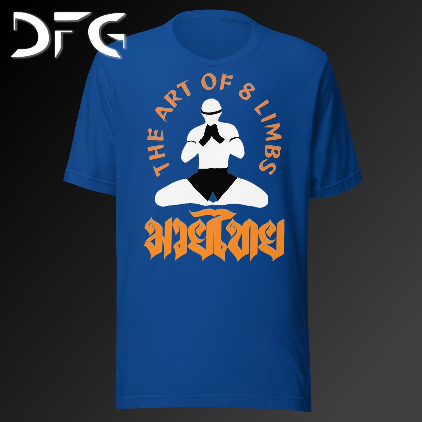 Adult Short-Sleeved T-Shirt Muay Thai Orange