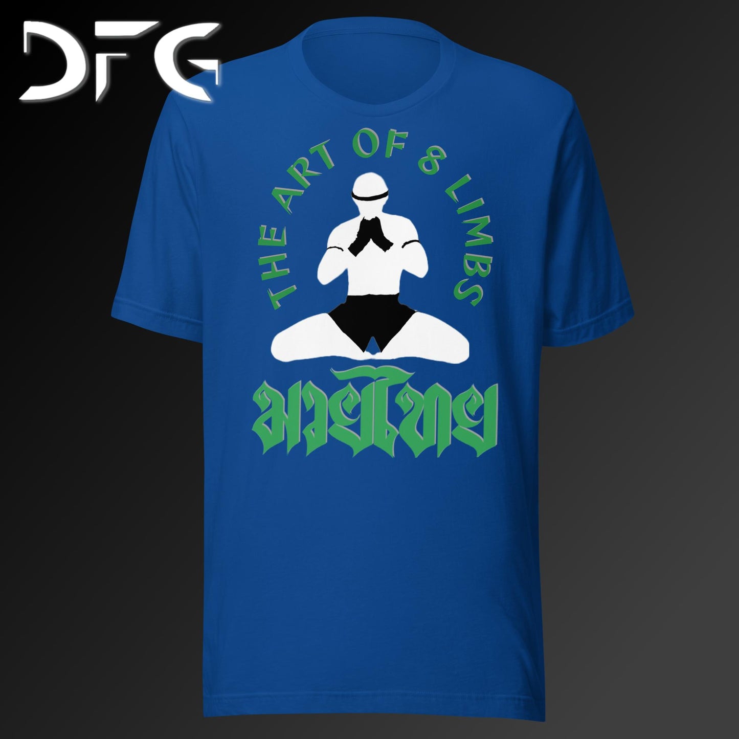 Adult Short-Sleeved T-Shirt Muay Thai Green