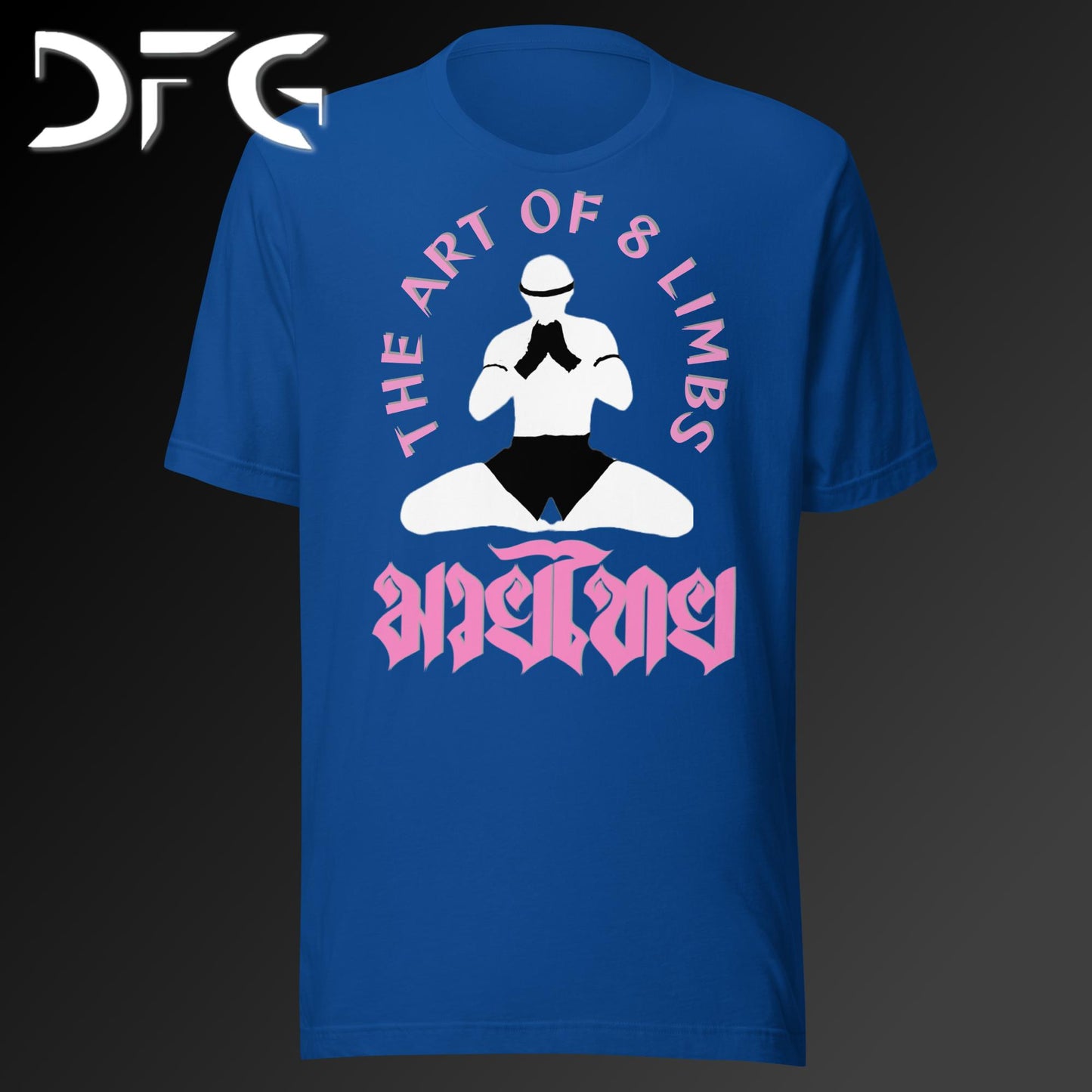 Adult Short-Sleeved T-Shirt Muay Thai Pink
