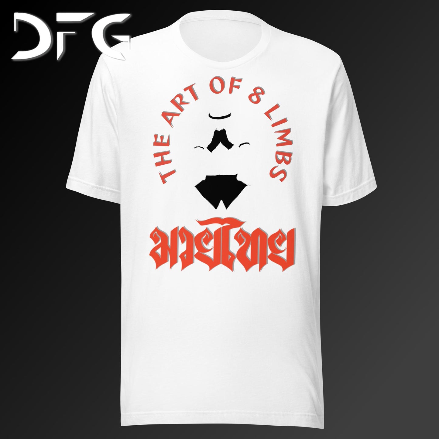 Adult Short-Sleeved T-Shirt Muay Thai Red