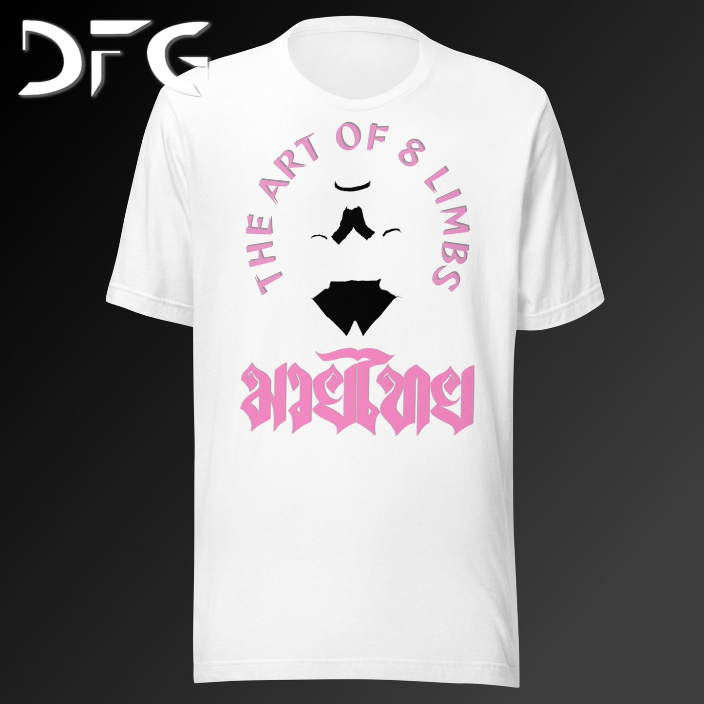 Adult Short-Sleeved T-Shirt Muay Thai Pink
