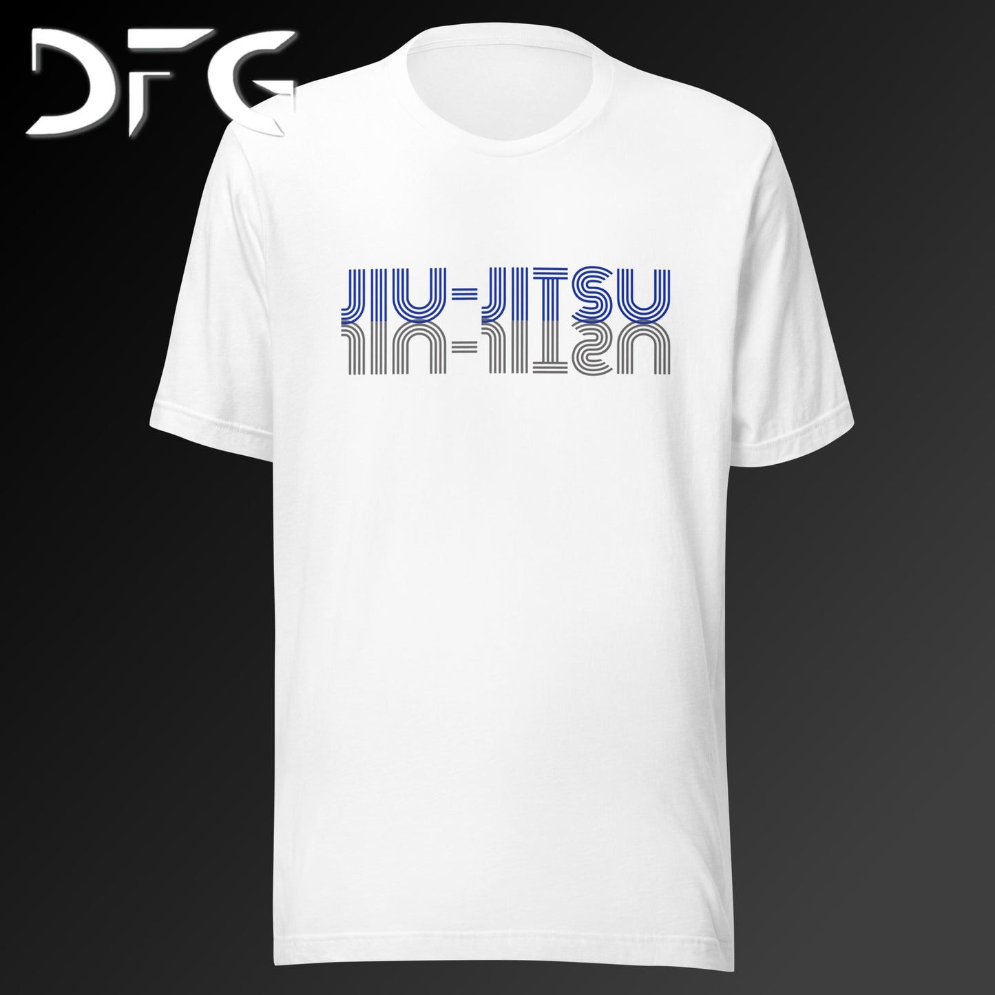 Adult Short-Sleeved T-Shirt BJJ Blue