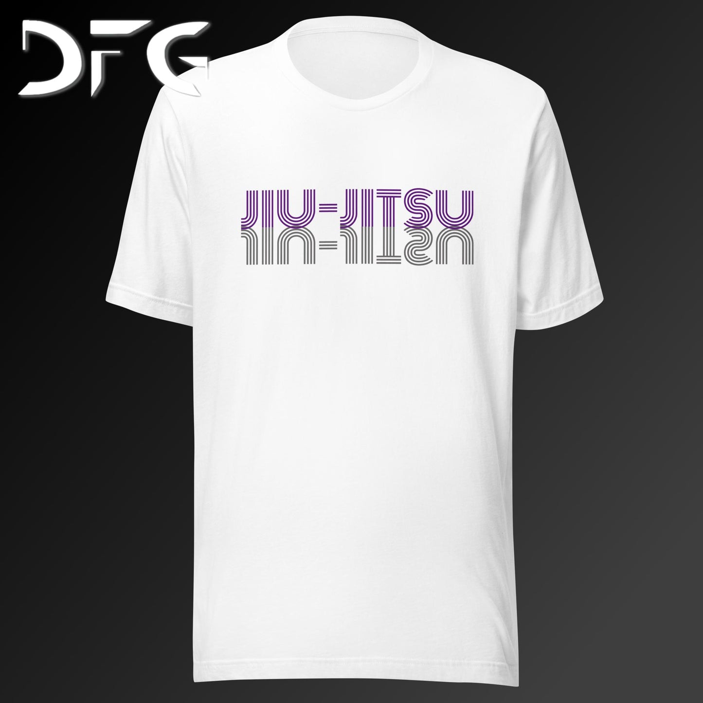 Adult Short-Sleeved T-Shirt BJJ Purple