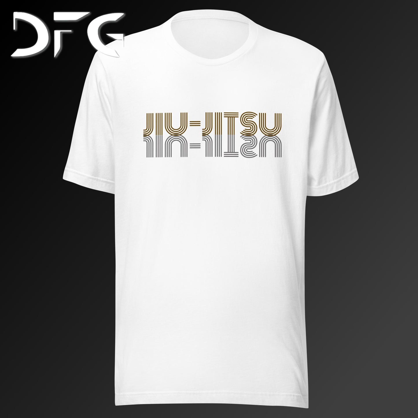 Adult Short-Sleeved T-Shirt BJJ Brown