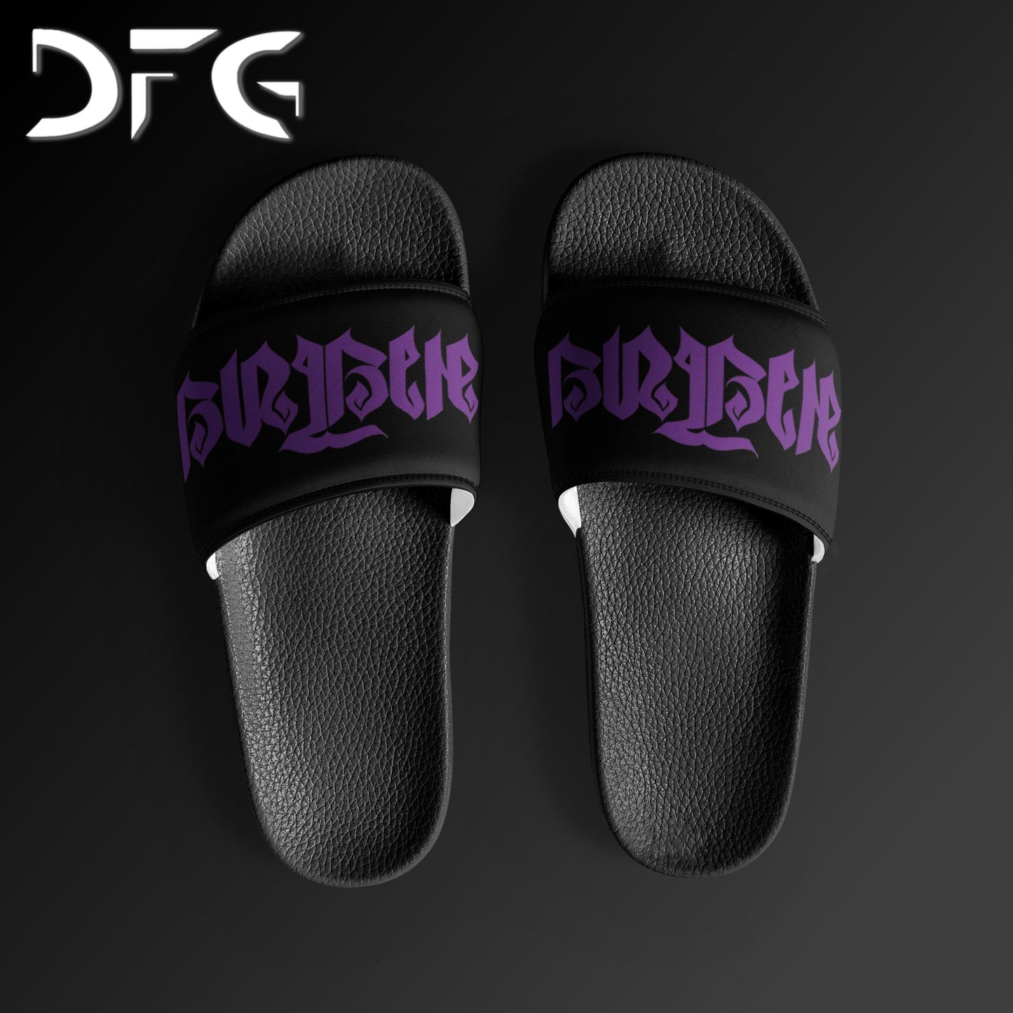 Feminine-Sized Slides Muay Thai Purple