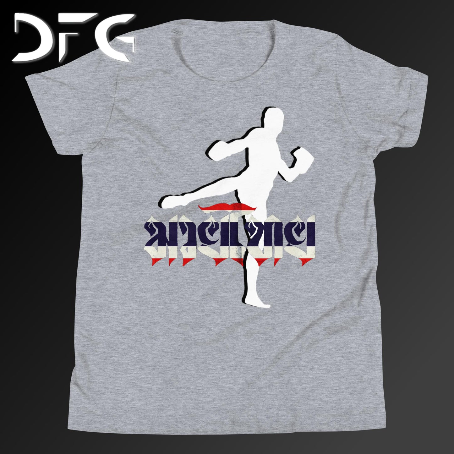 Youth Short-Sleeve T-Shirt Muay Thai Flag