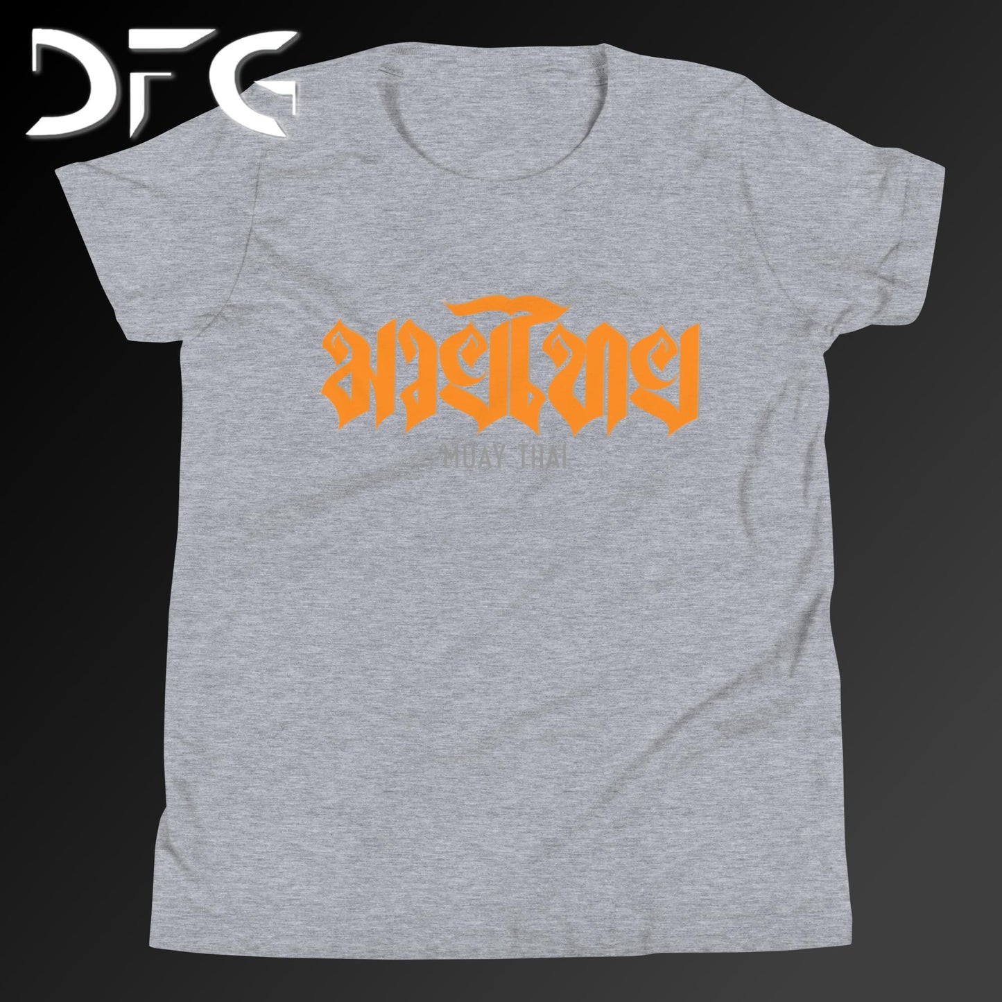 Youth Short-Sleeve T-Shirt Muay Thai Orange