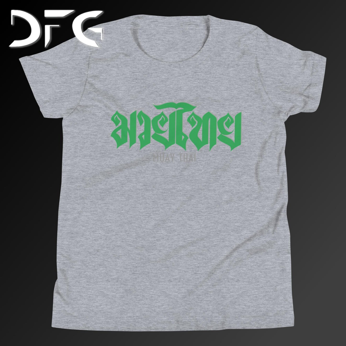 Youth Short-Sleeve T-Shirt Muay Thai Green