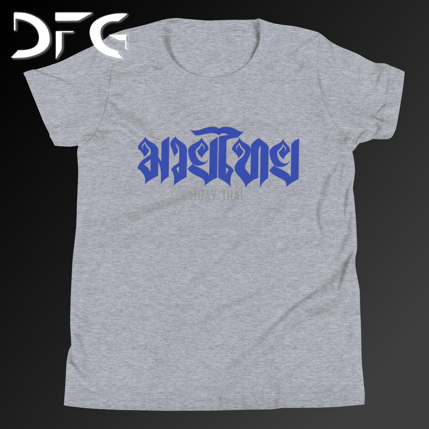 Youth Short-Sleeve T-Shirt Muay Thai Blue