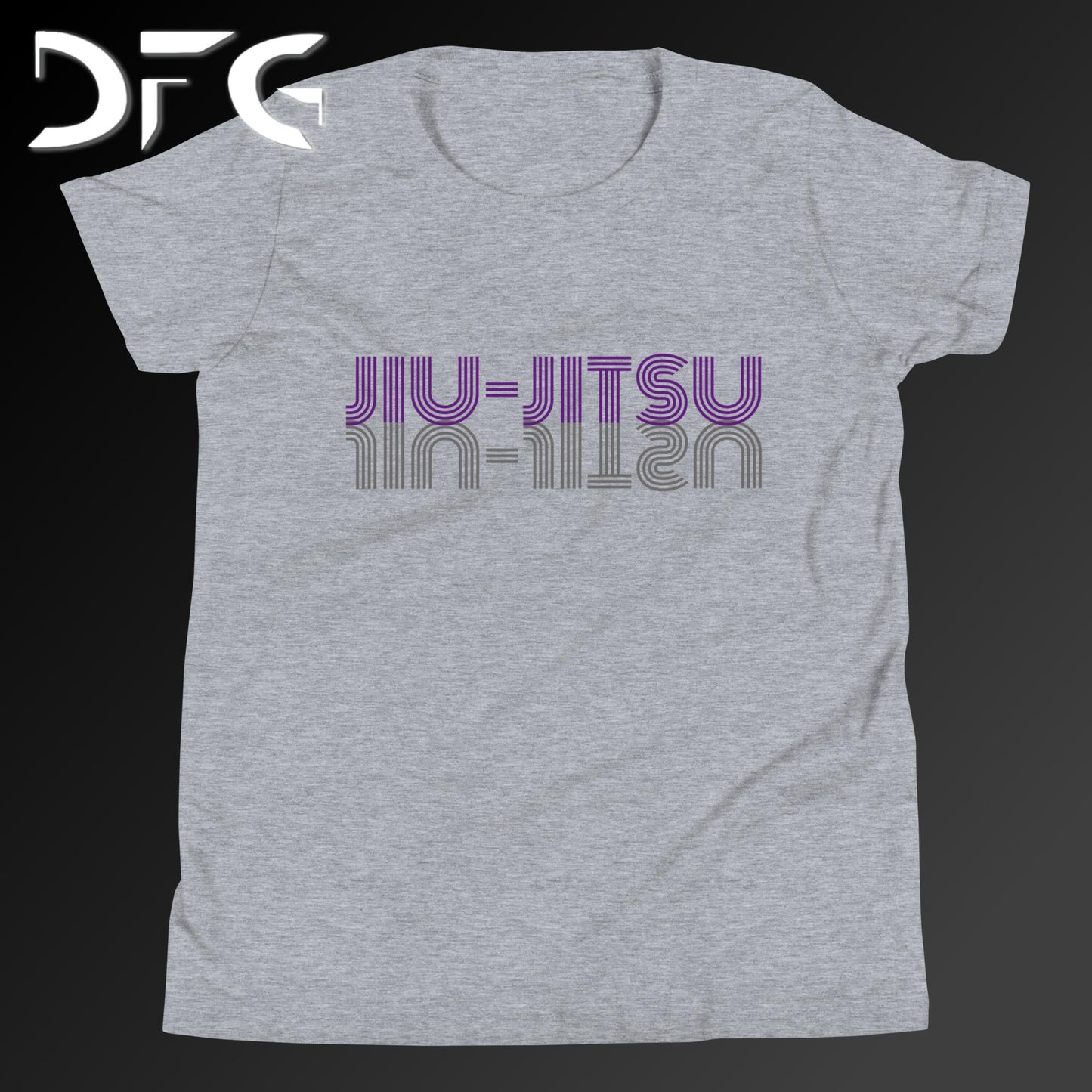 Youth Short-Sleeve T-Shirt BJJ Purple